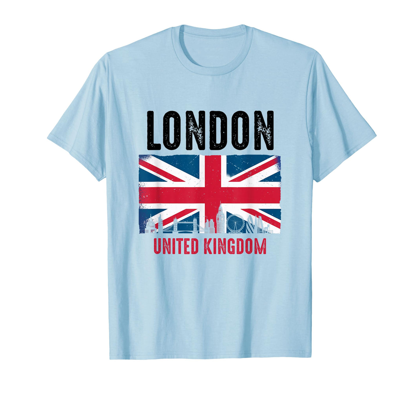 London England Vintage UK United Kingdom Flag British City T-Shirt