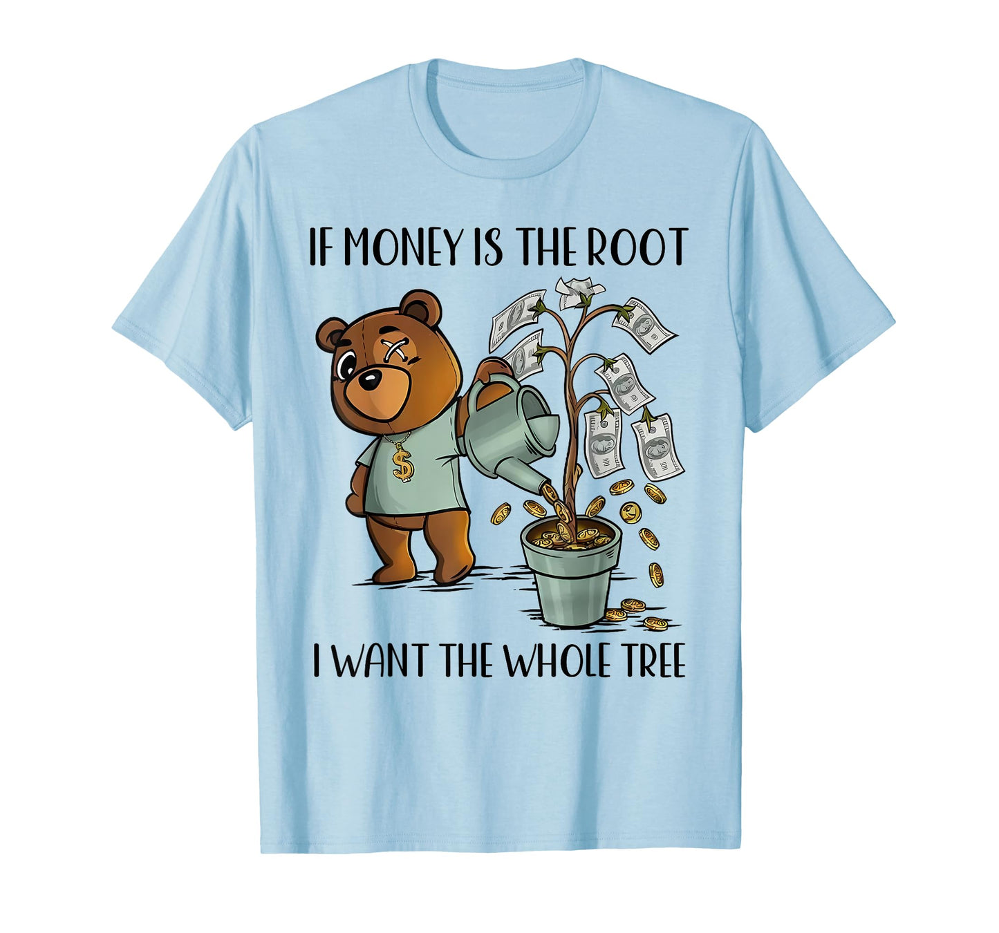 4 Seafoam Sail Money Tree Match T-Shirt