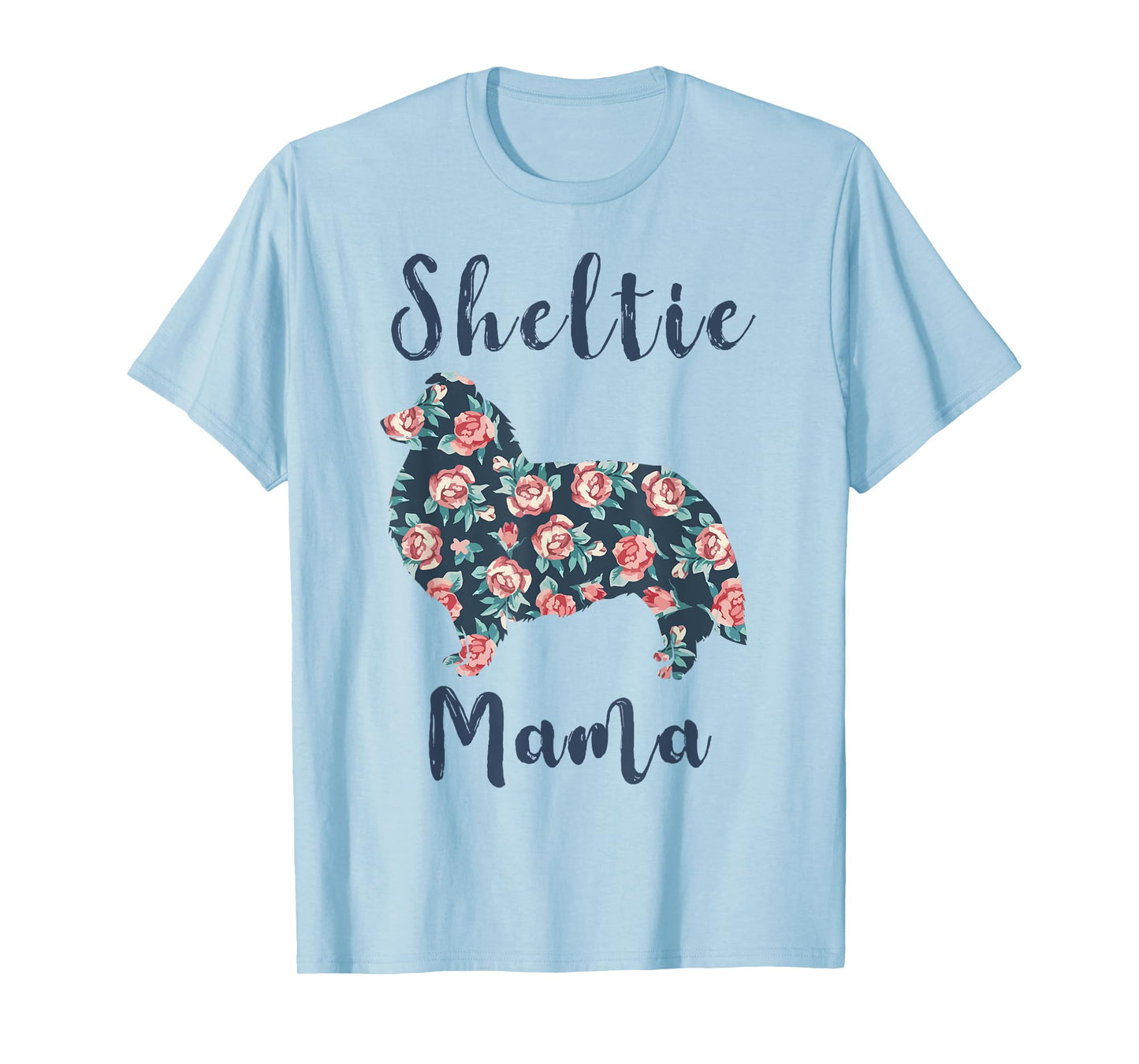 Shetland-Sheepdog Shirt Women Sheltie Mom Mother Day Gift T-Shirt