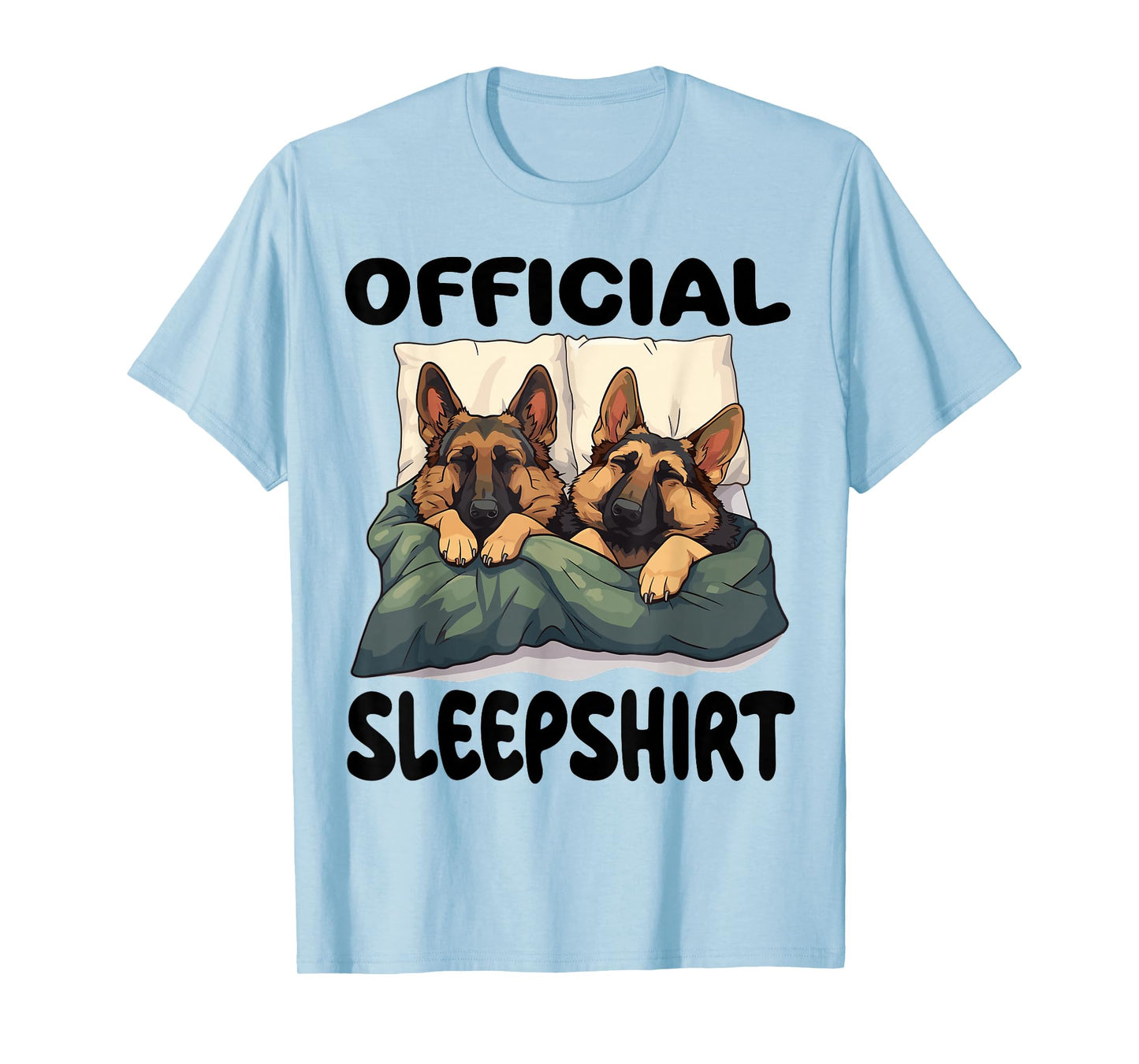 German Shepherd Dog Official Sleepshirt Pajamas Nightgown T-Shirt