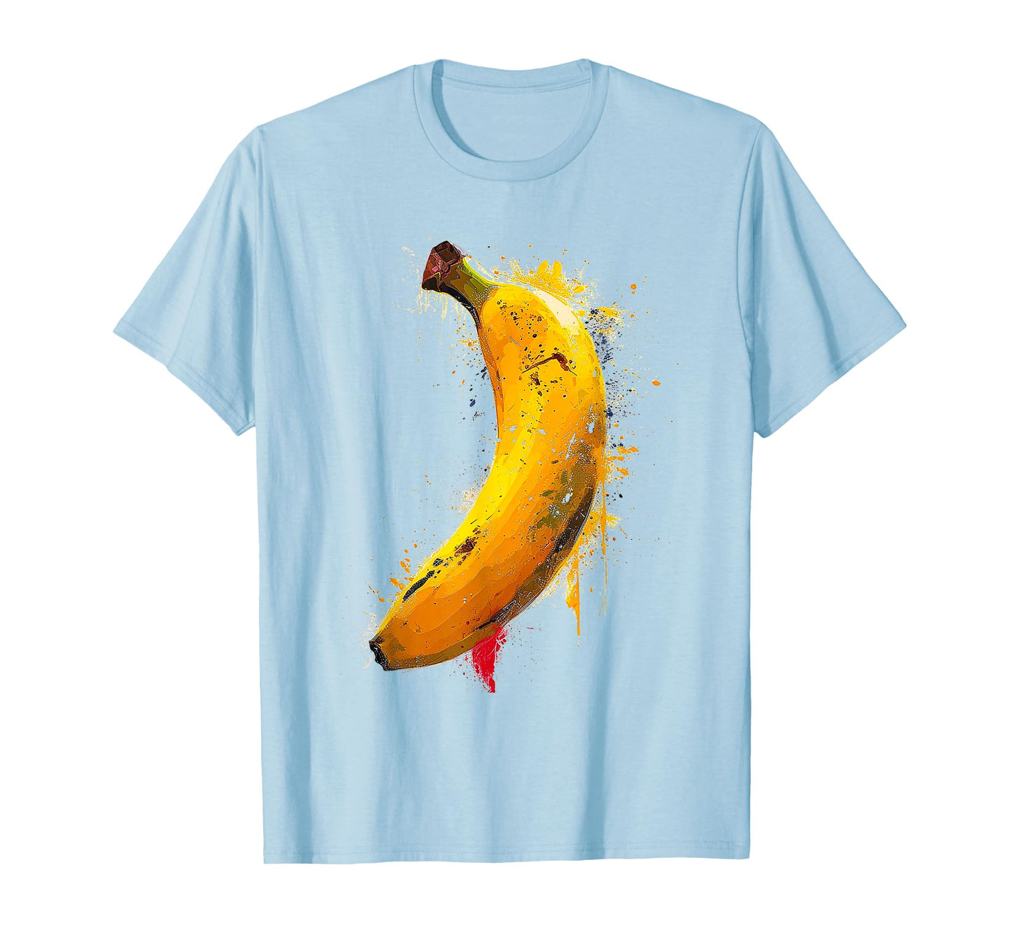 Banana Abstract Graphic Painting Art Fruit Banana T-Shirt