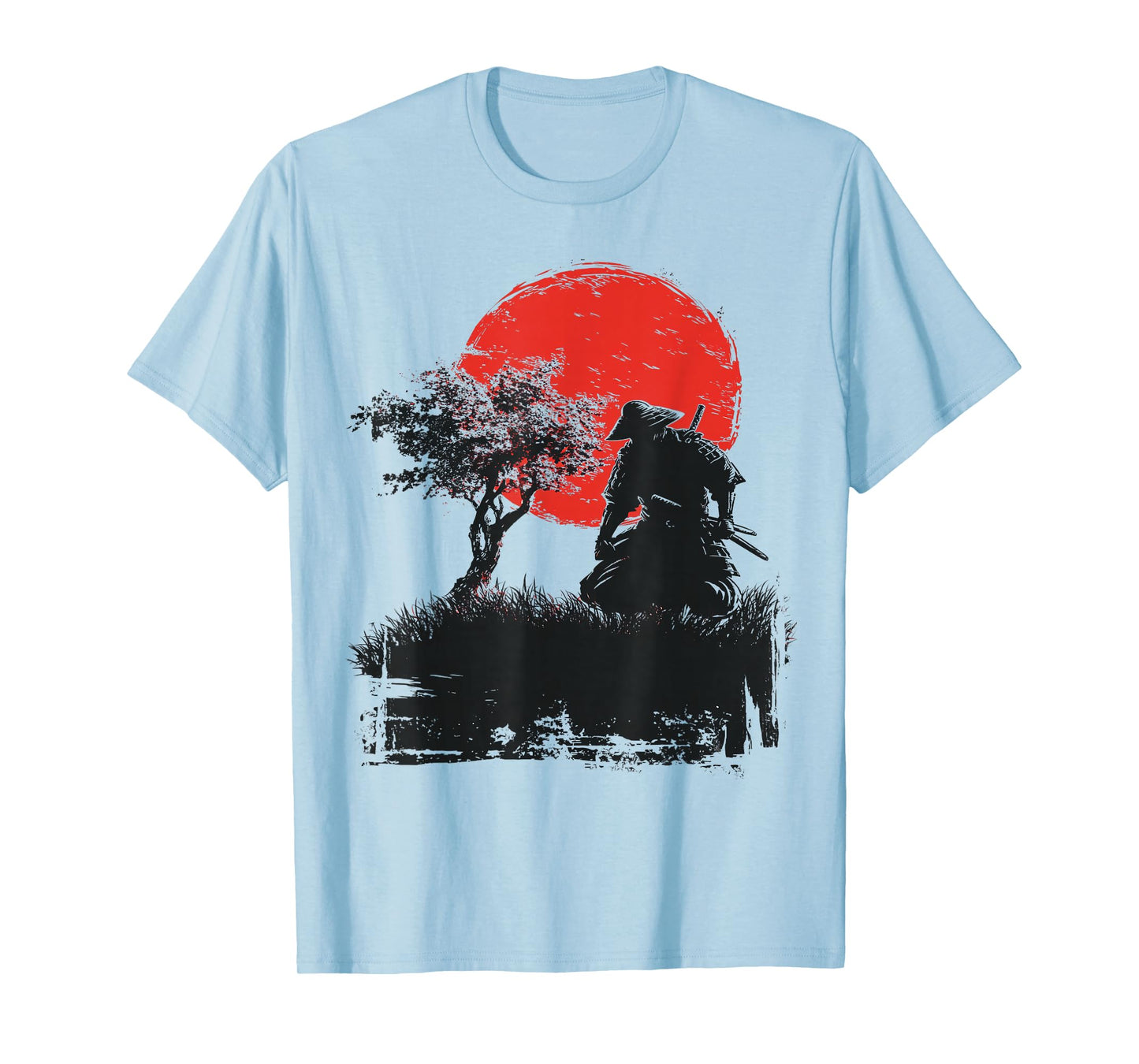 Japan Samurai Vintage Fighter Retro T-Shirt
