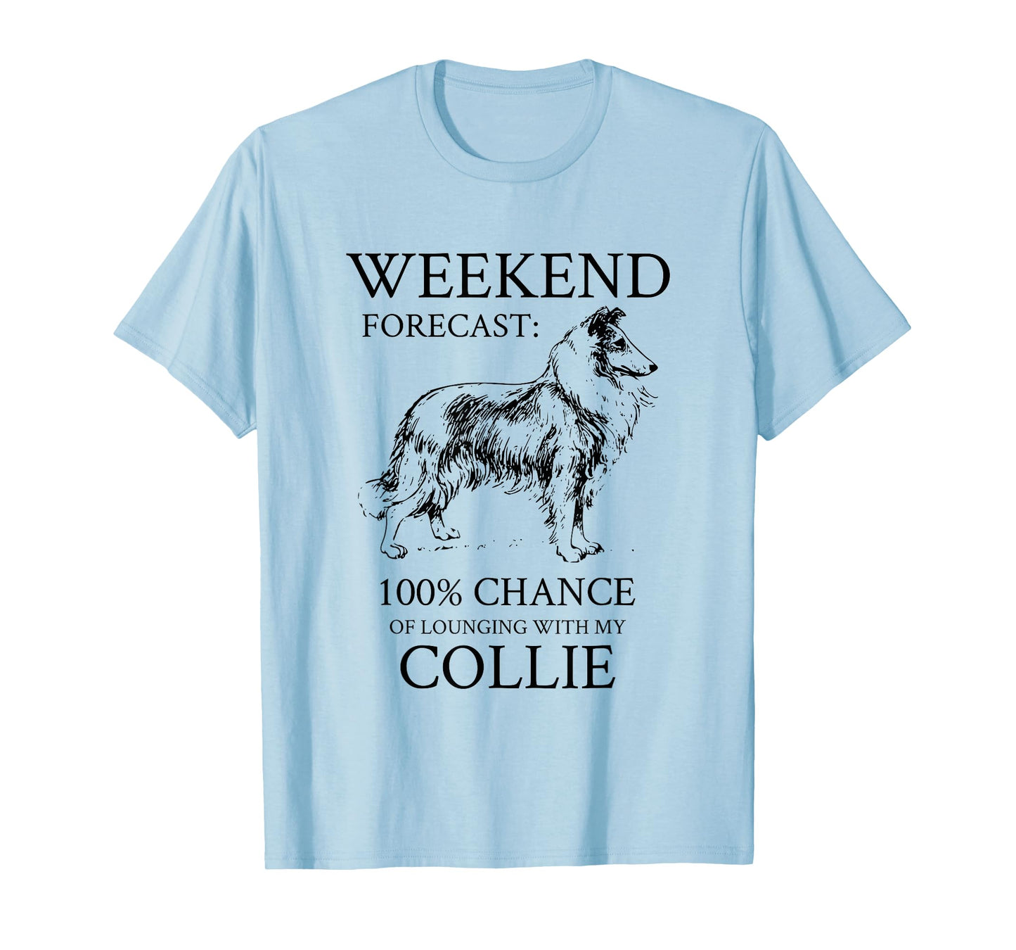 Collie Dog Men Women Girls Kids T-Shirt