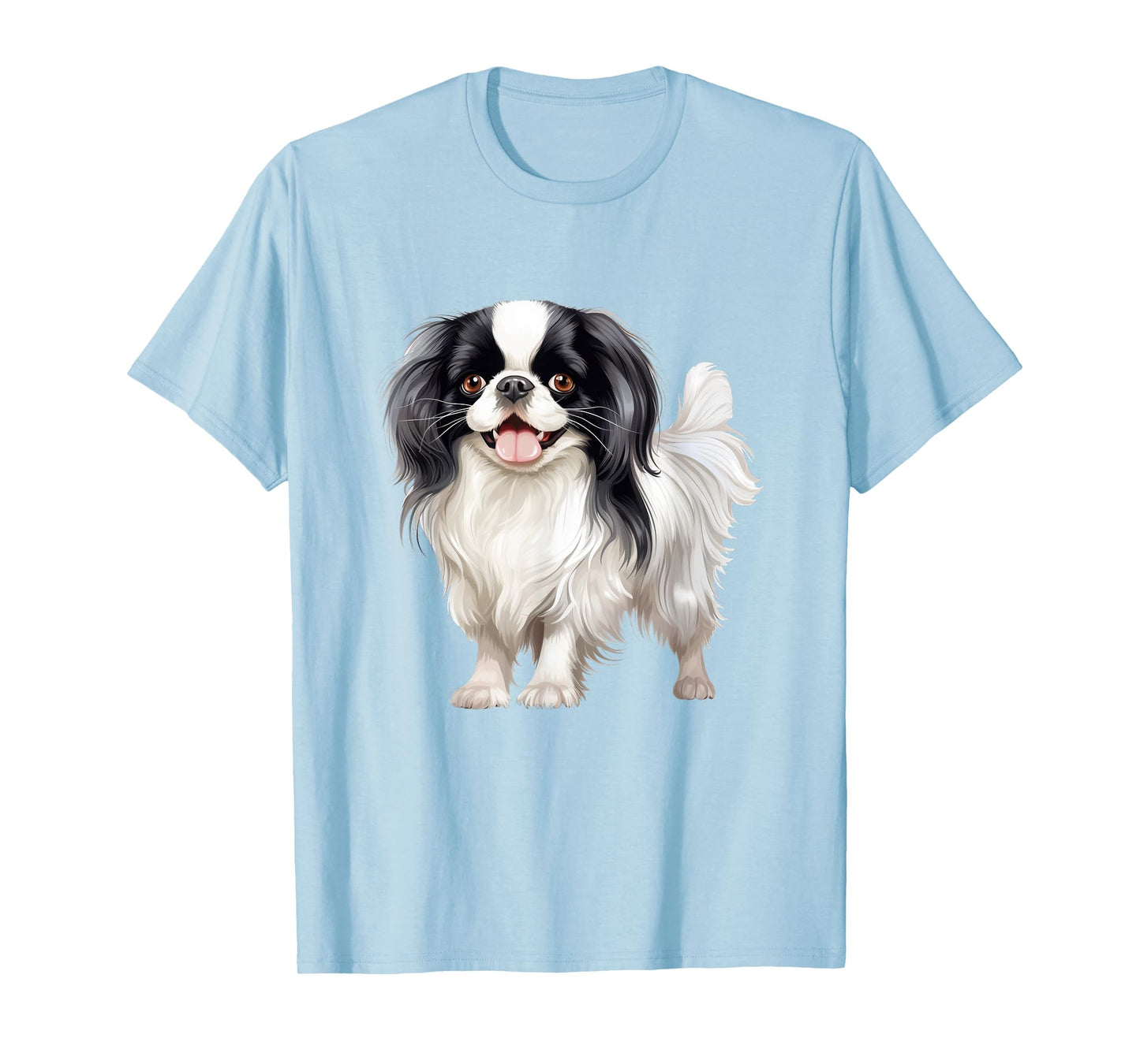 Cute Smiling Japanese Chin Dog Lover T-Shirt