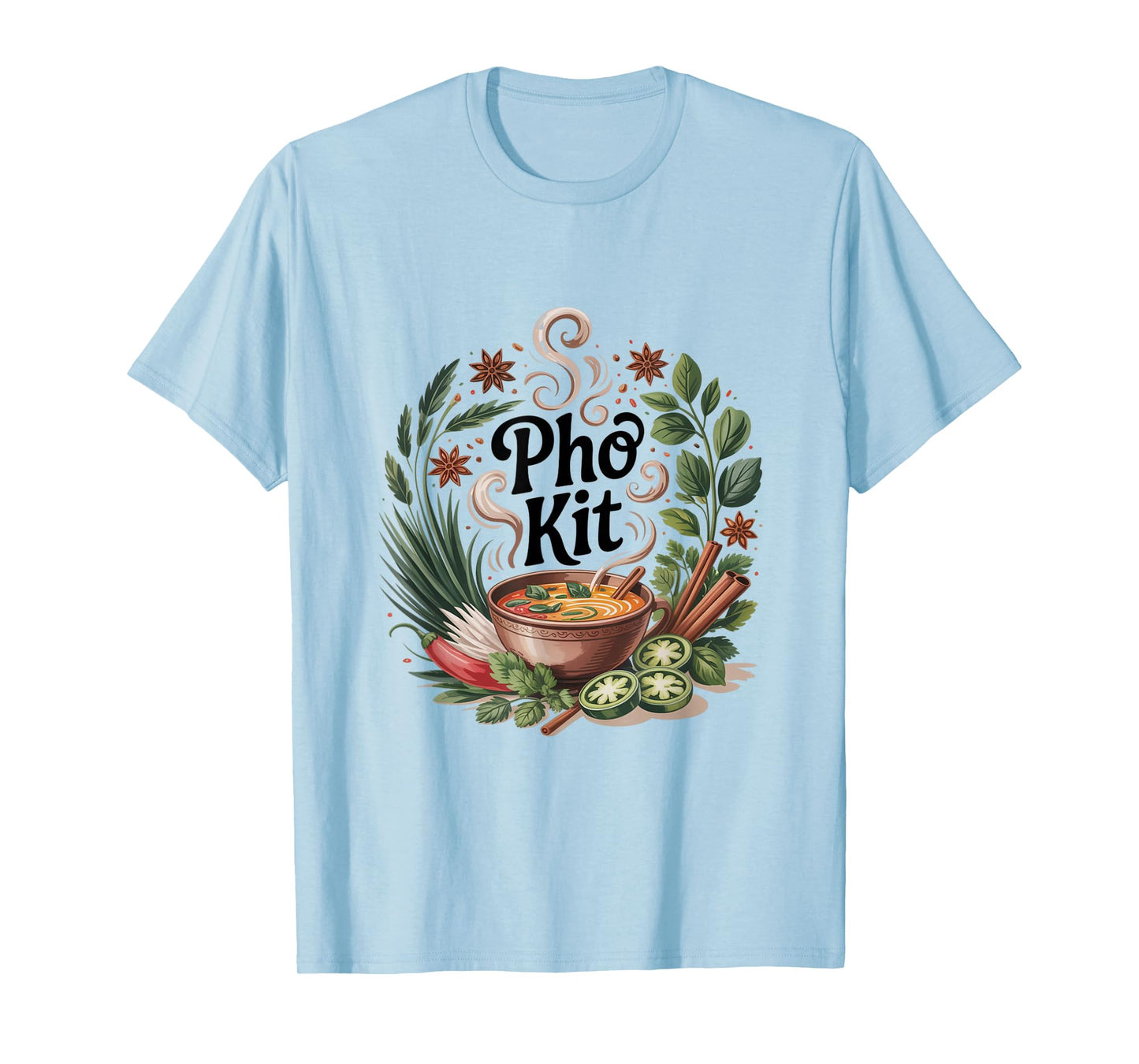Pho Kit Soup Ingredients Pho Broth at Home Funny Pho Lover T-Shirt