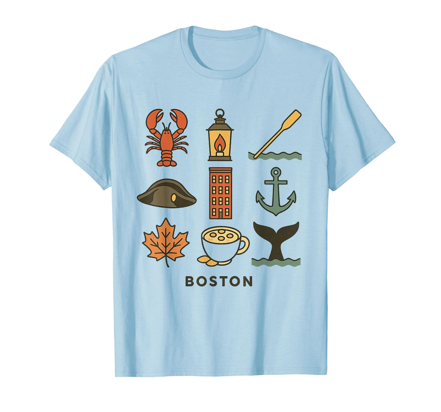 Boston Local Hometown City Harbor Pride T-Shirt