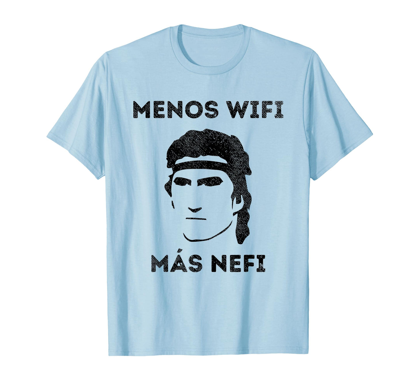 "Less Wifi More Nephi" LDS Funny Spanish Missionary Gift T-Shirt