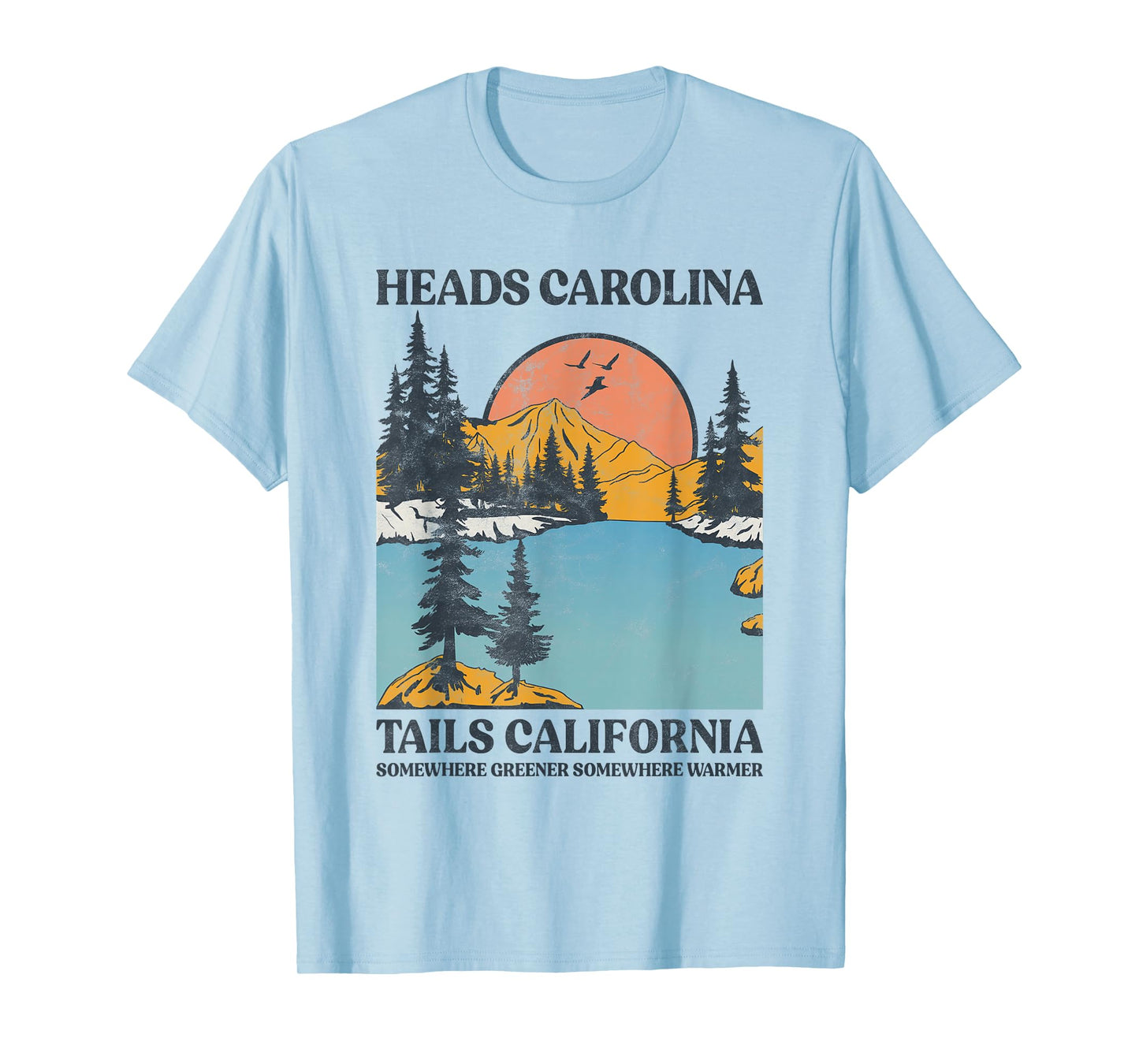 Cowgirl Western Country Music Heads Carolina Tail California T-Shirt
