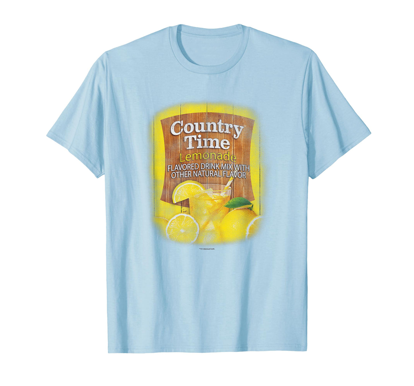 Country Time Lemonade Flavored Drink Natural Flavor Logo T-Shirt