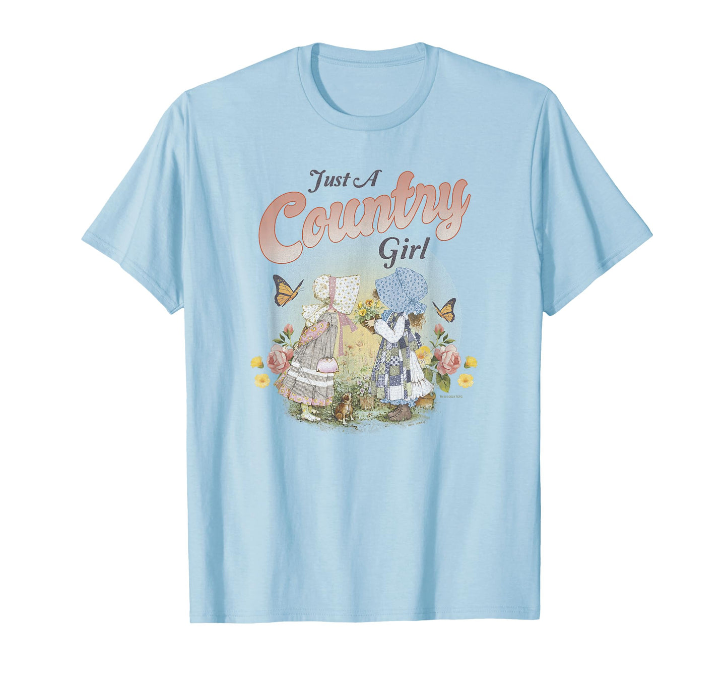 Holly Hobbie Just A County Girl Cute Spring Vintage Logo T-Shirt