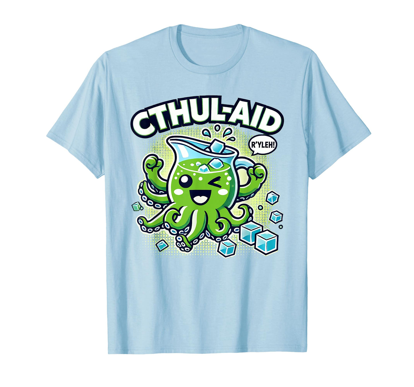 CTHULHU FAN CLUB SHOP Cthulhu-Aid Funny Cthulhu T-Shirt