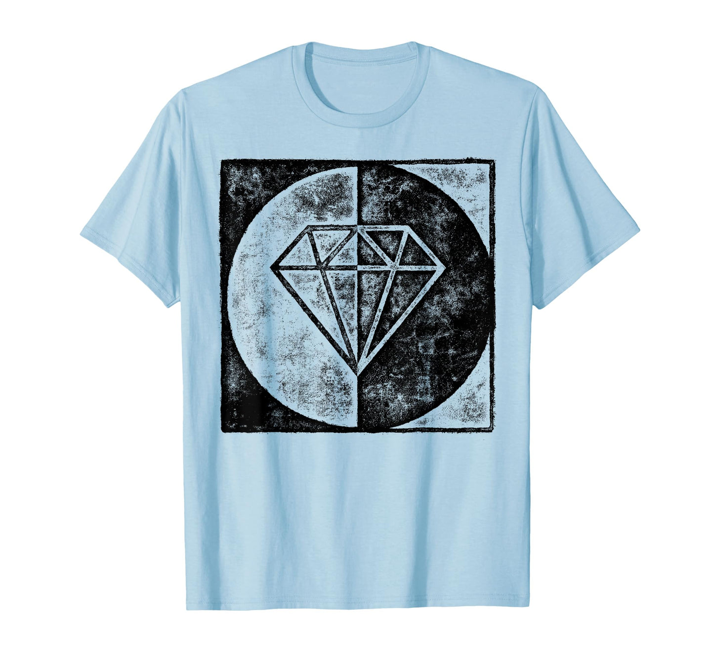 Black And White Rough Diamond T-Shirt
