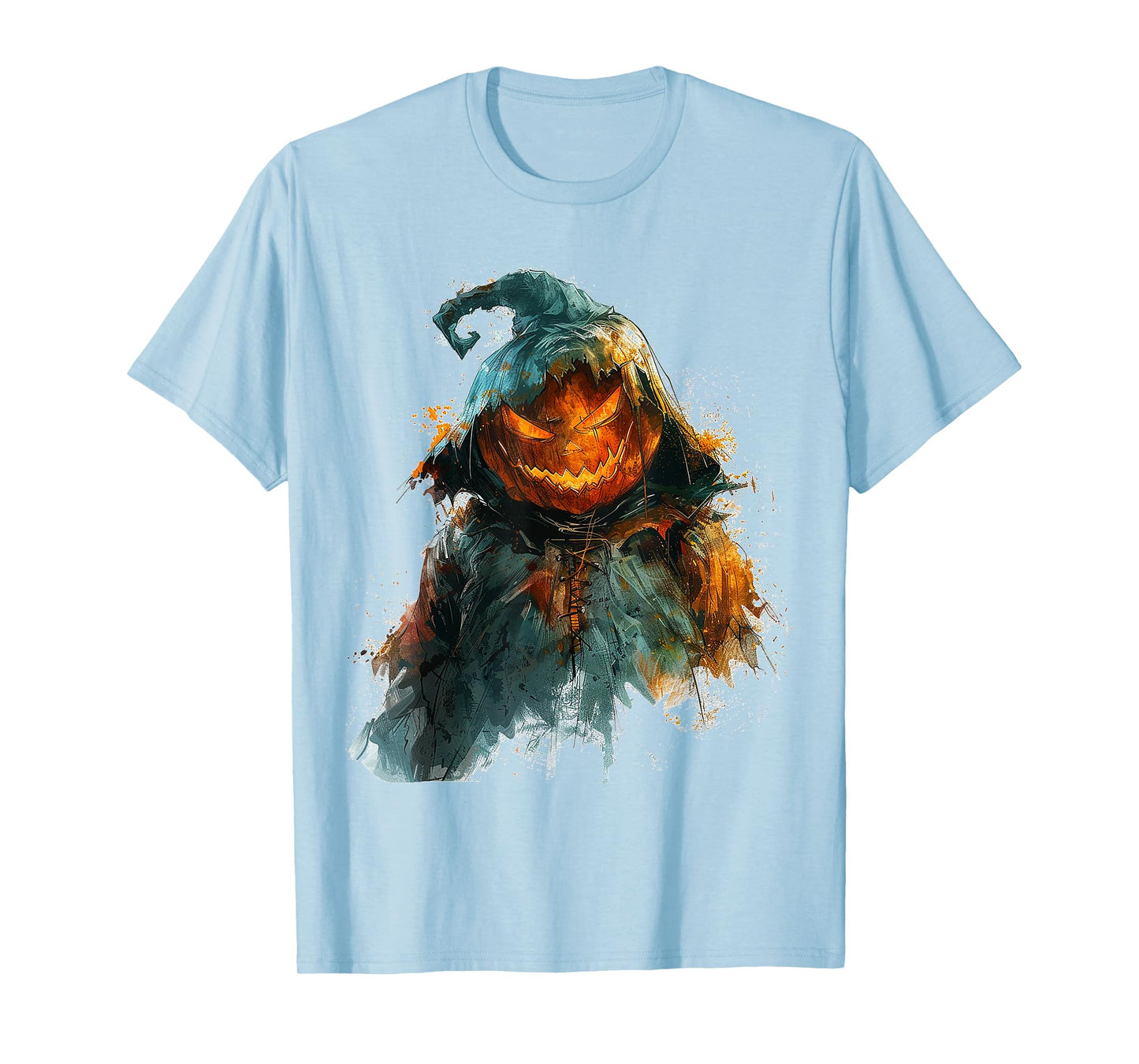 Pumpkin Costume Halloween Graphic Art Pumpkin T-Shirt