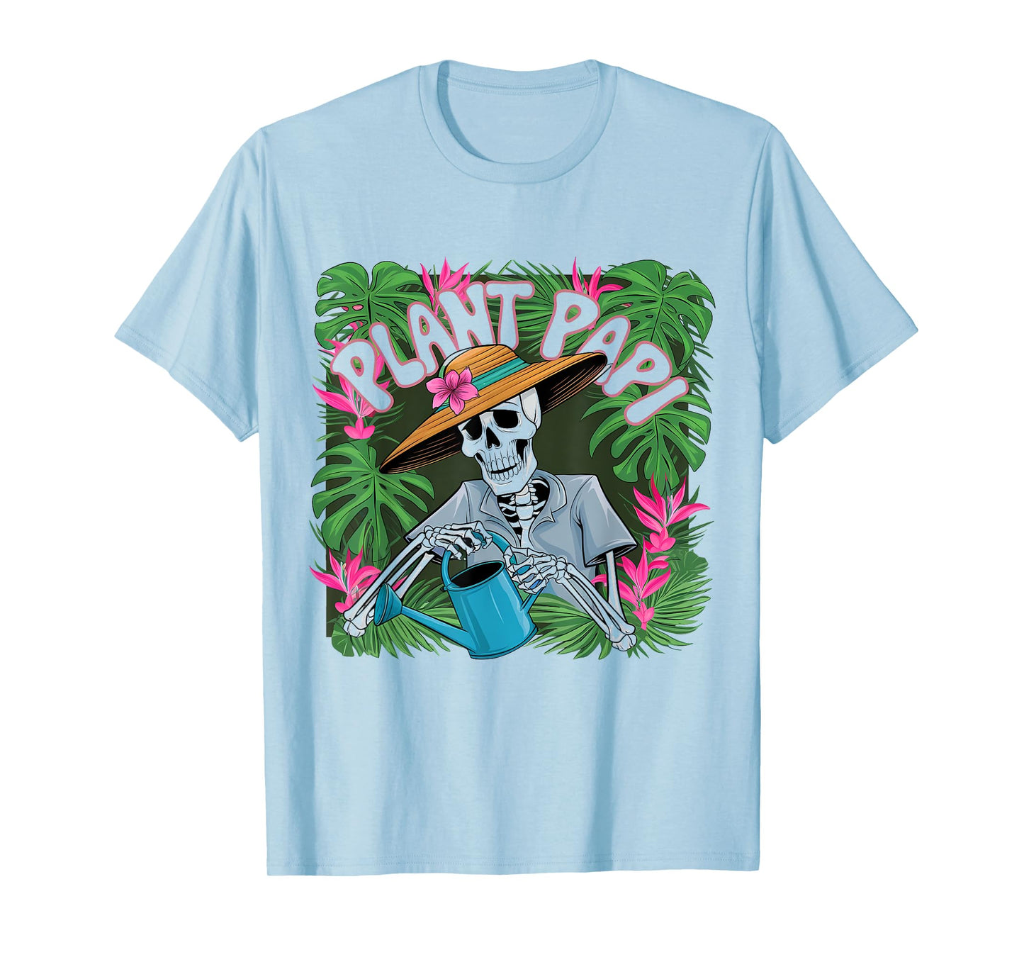 Funny Halloween Plant Papi Daddy Gardener Men & Women T-Shirt