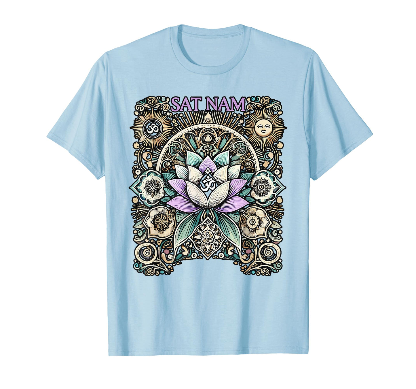 Sat Nam Kundalini Yoga Indian Meditation Yoga Lover Yogi T-Shirt