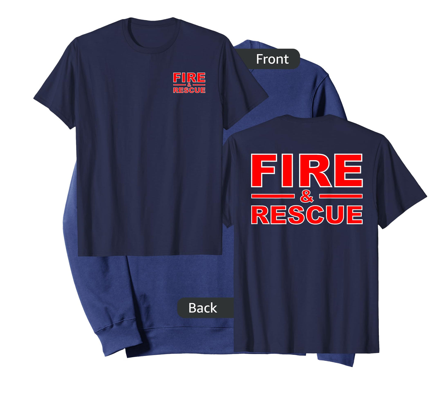 FIRE Rescue FIRE Fighter Fireman Kids Youth Adult Boys Girls T-Shirt