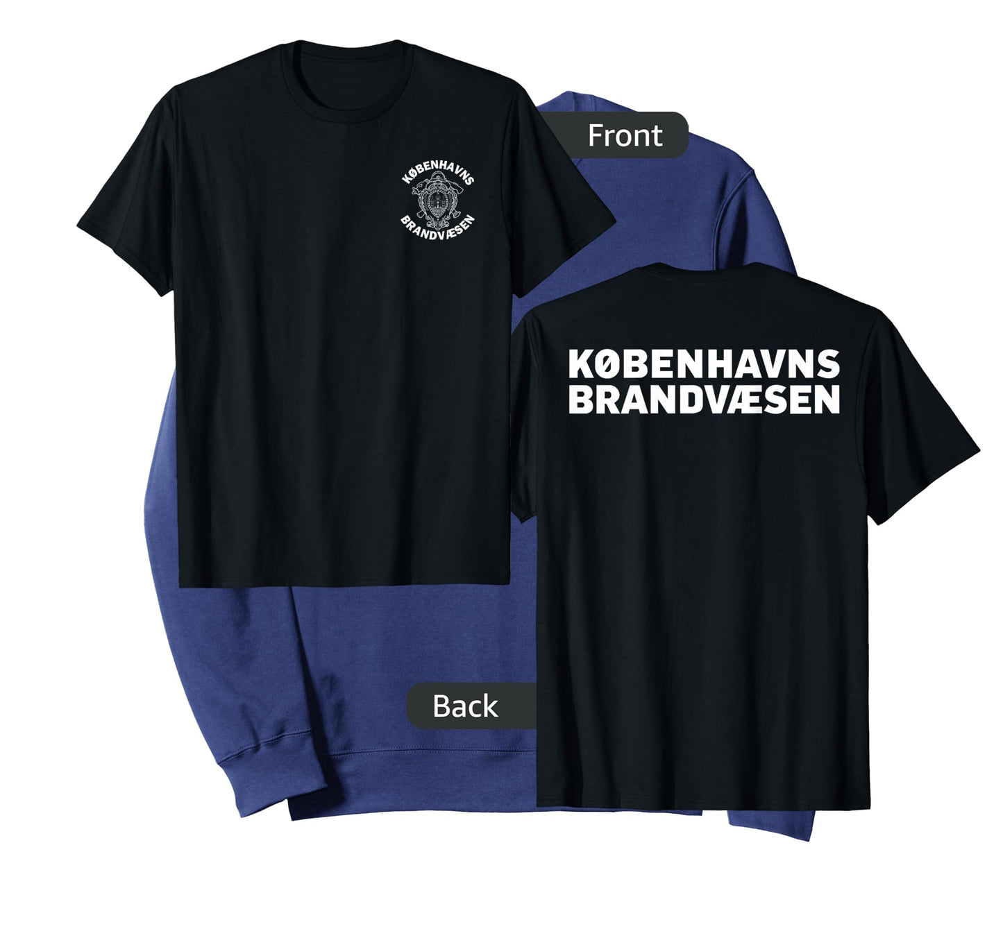 Danish Copenhagen Fire Department Firefighter T-shirt T-Shirt