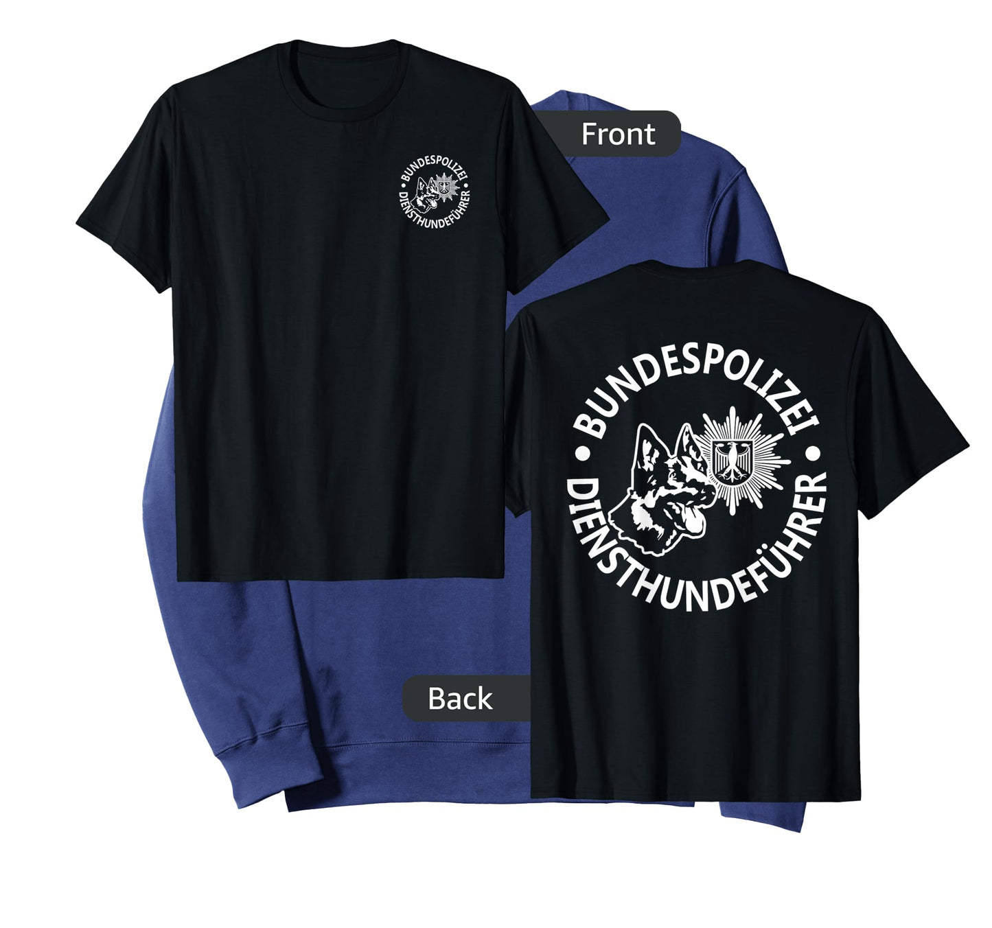 Germany K9 Police Bundespolizei T-shirt T-Shirt