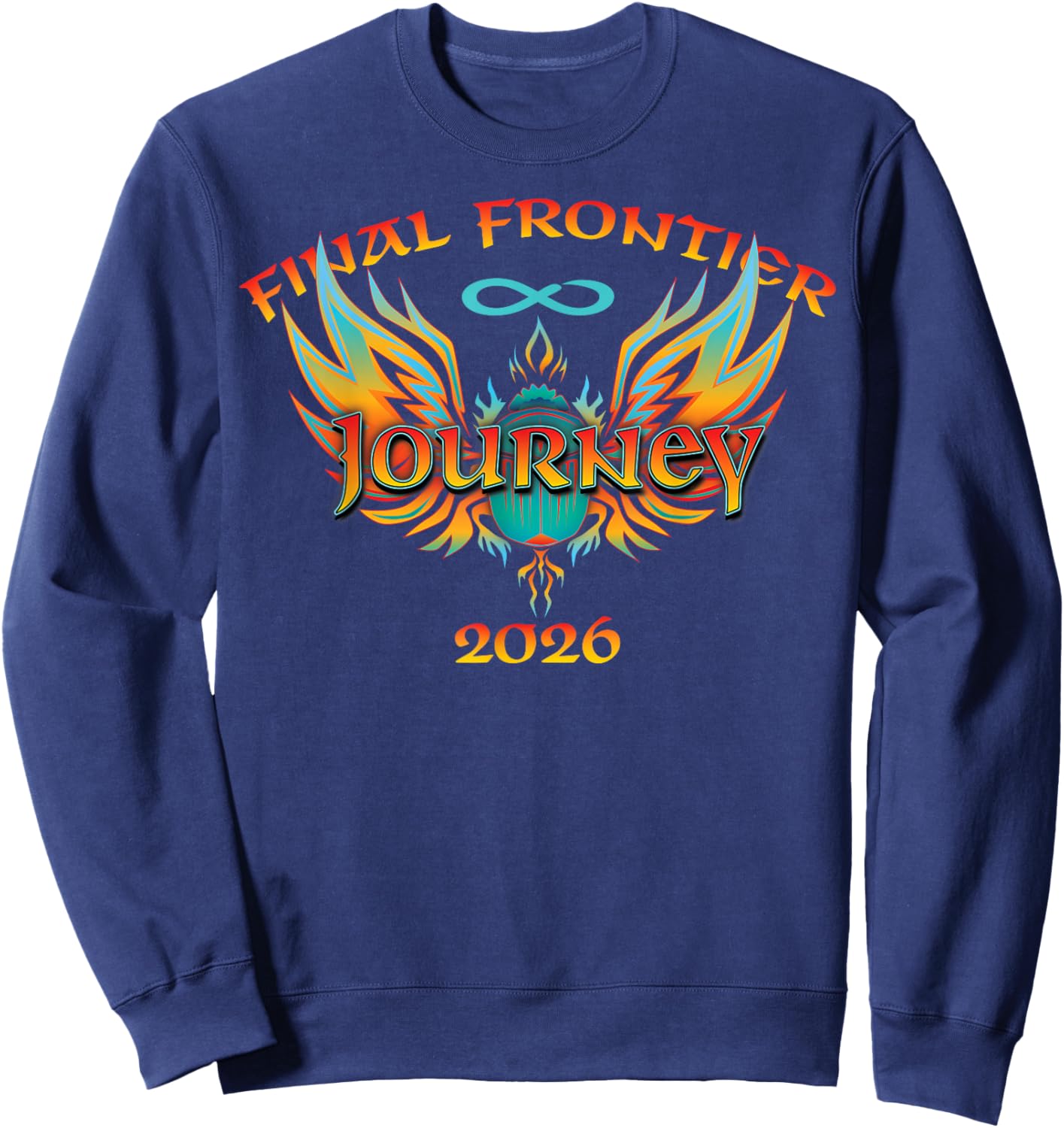 Journey Final Frontier 2026 Sweatshirt - Sweatshirt | Navy