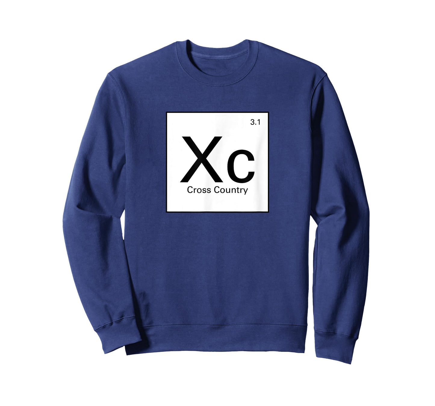 Funny Cross Country Running Shirts - Periodic Table XC Shirt