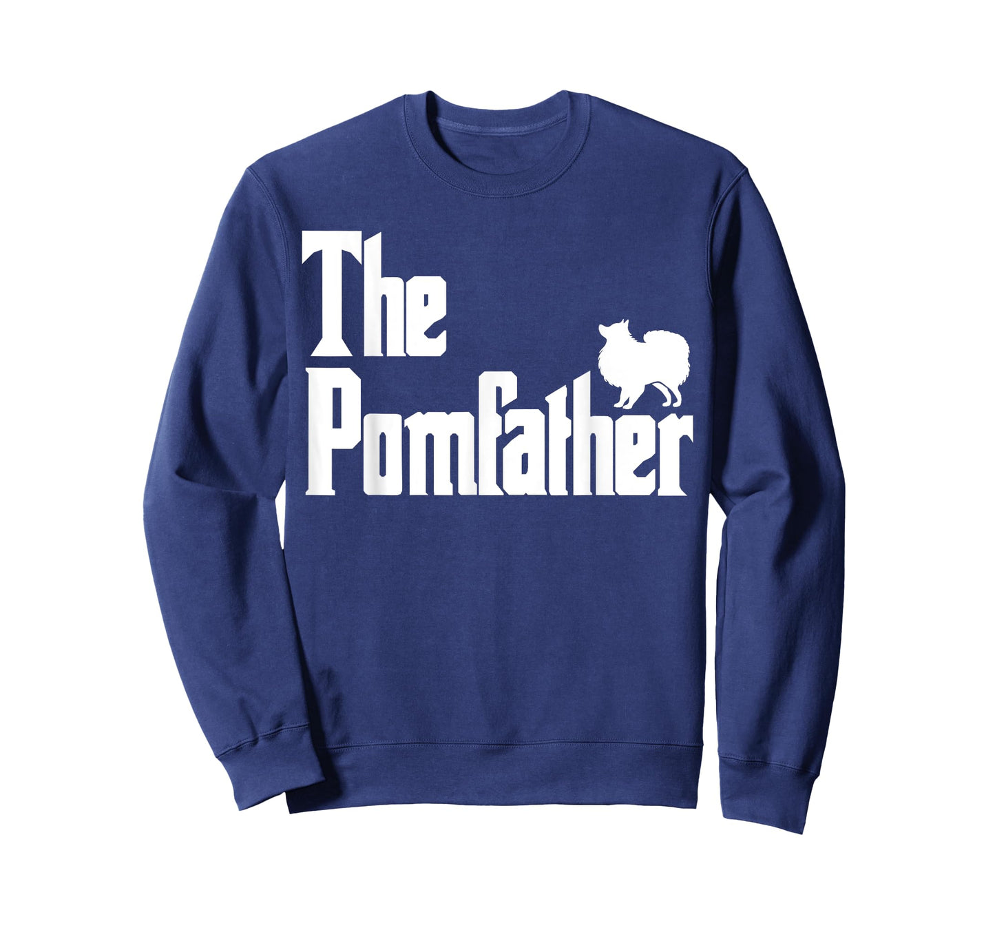 The PomFather Funny Pomeranian Dog Dad Shirt Men Gifts T-Shirt
