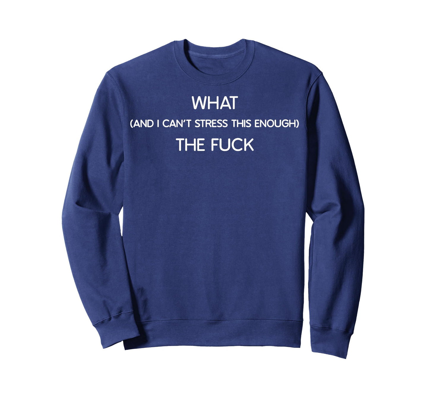 What And I Can't Stress This Enough The Fuck T-Shirt