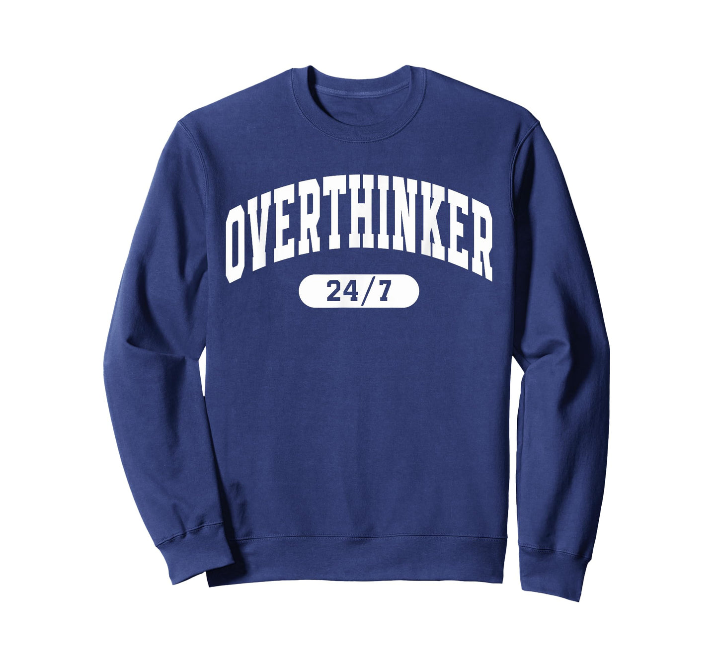 OVERTHINKER 24/7 Cute Funny Over Thinker T-Shirt