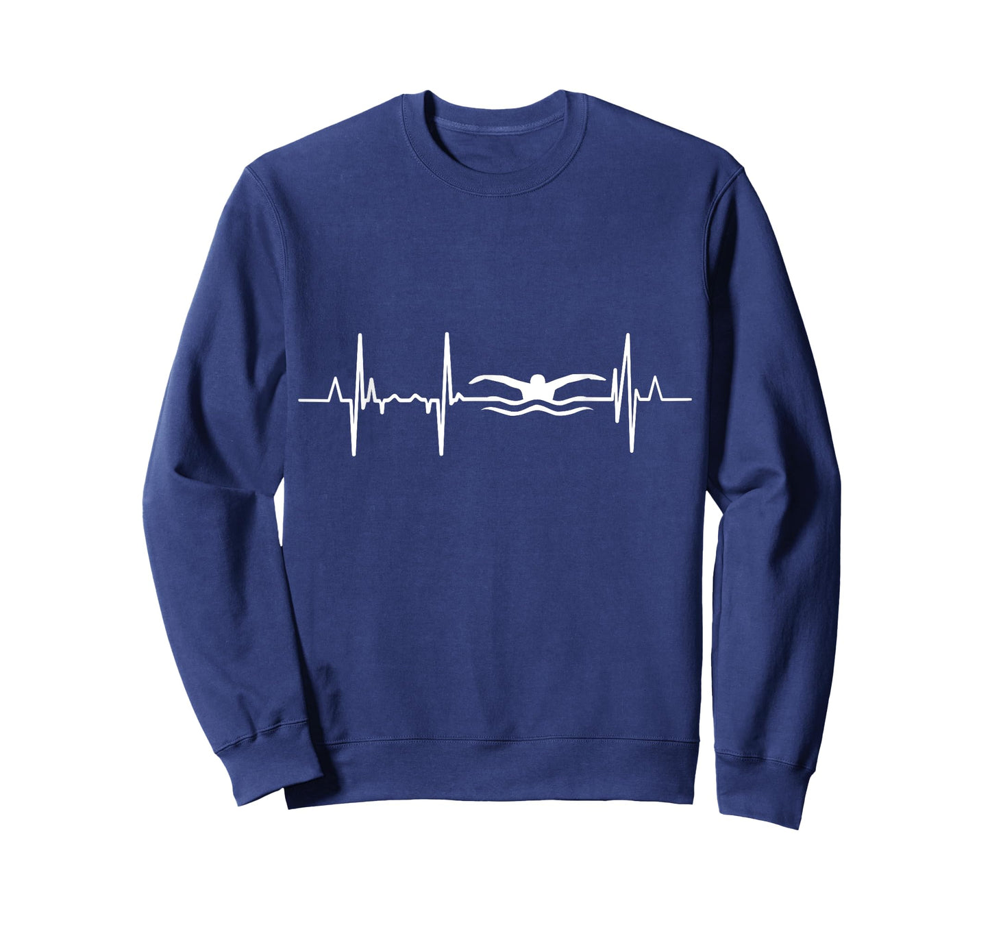My Heart Beats For Swimming Cardiogram T-Shirt