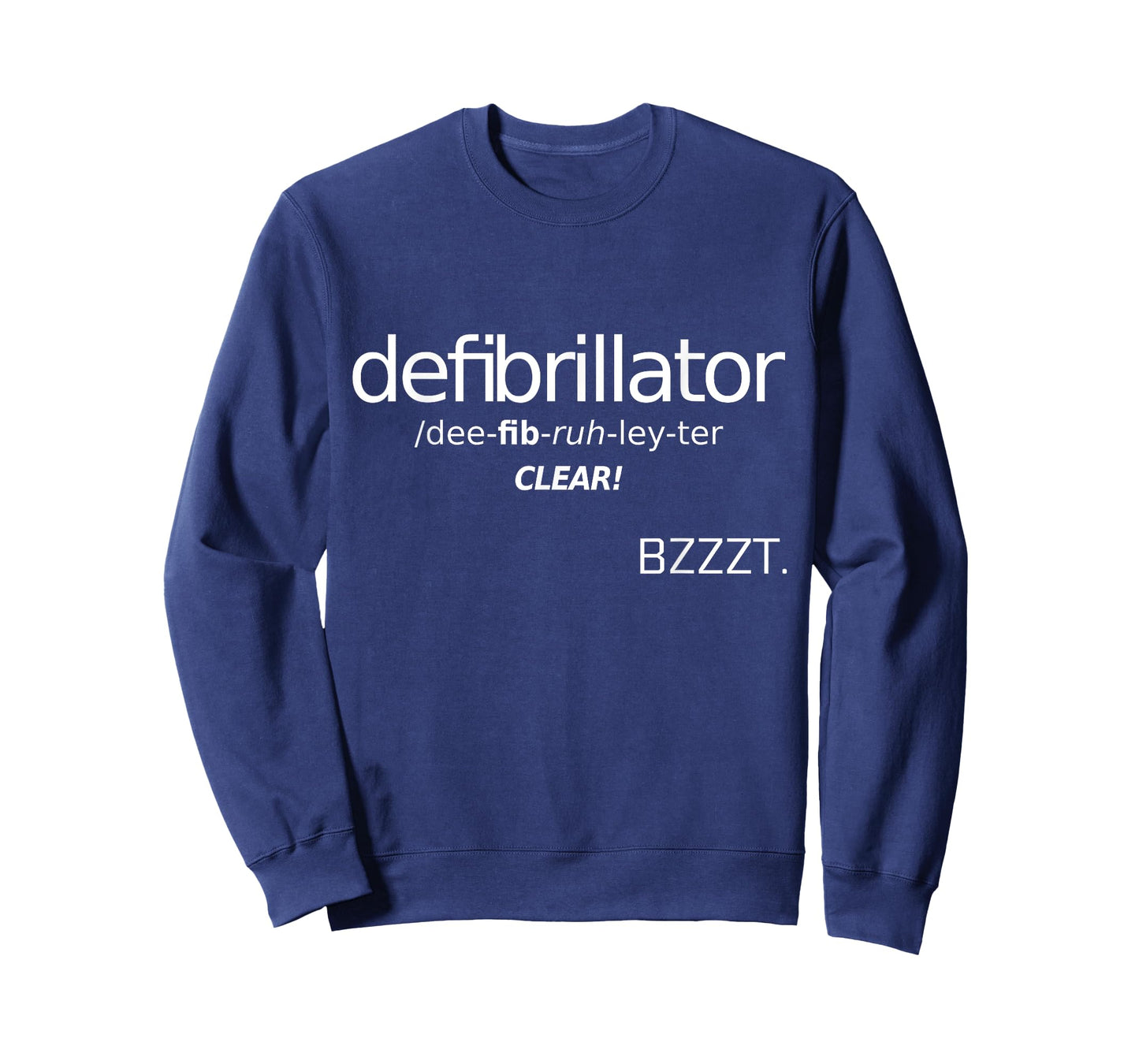 defibrillator funny pronunciation guide shirt T-Shirt