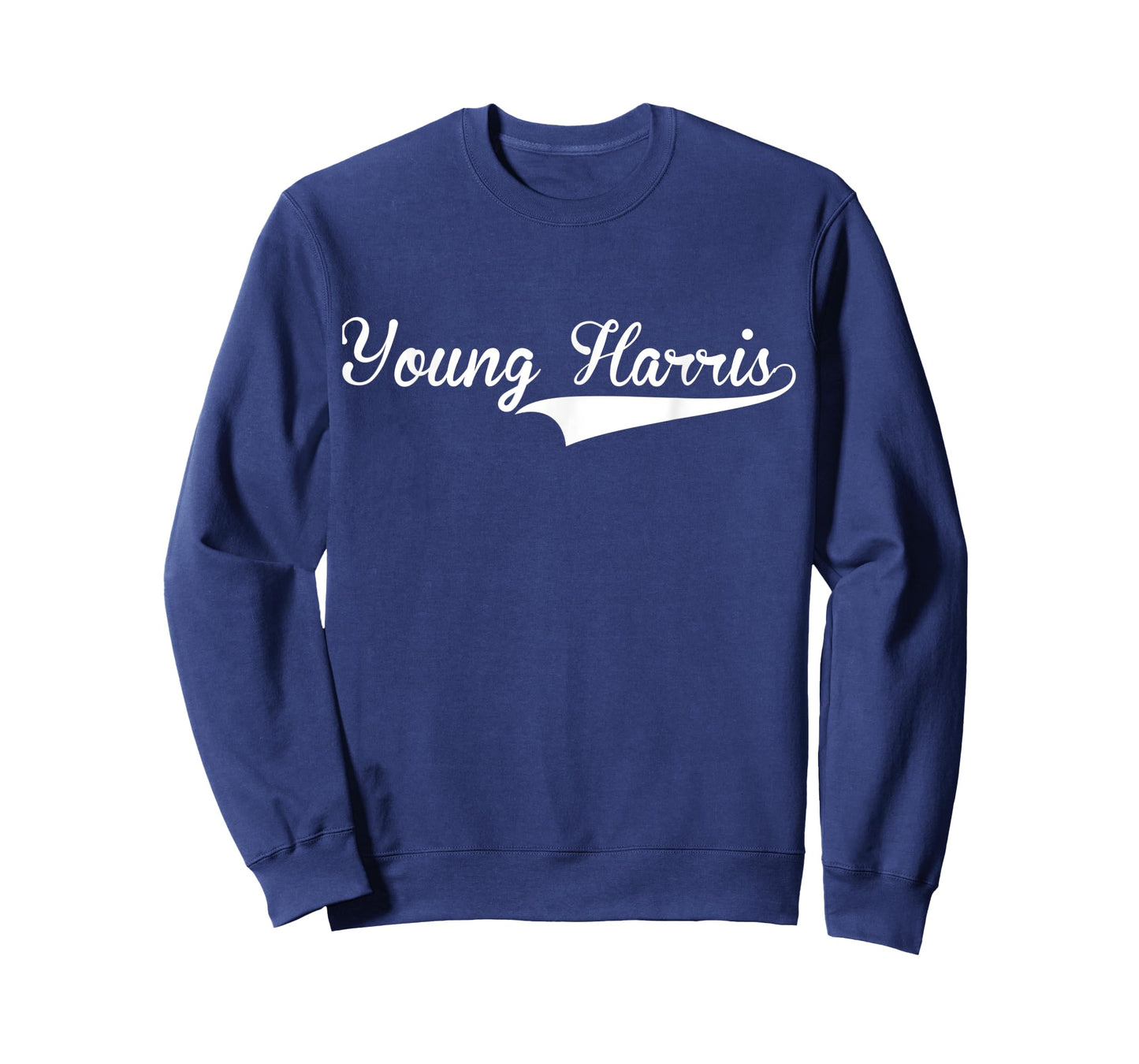 YOUNG HARRIS Baseball Vintage Retro Font T-Shirt