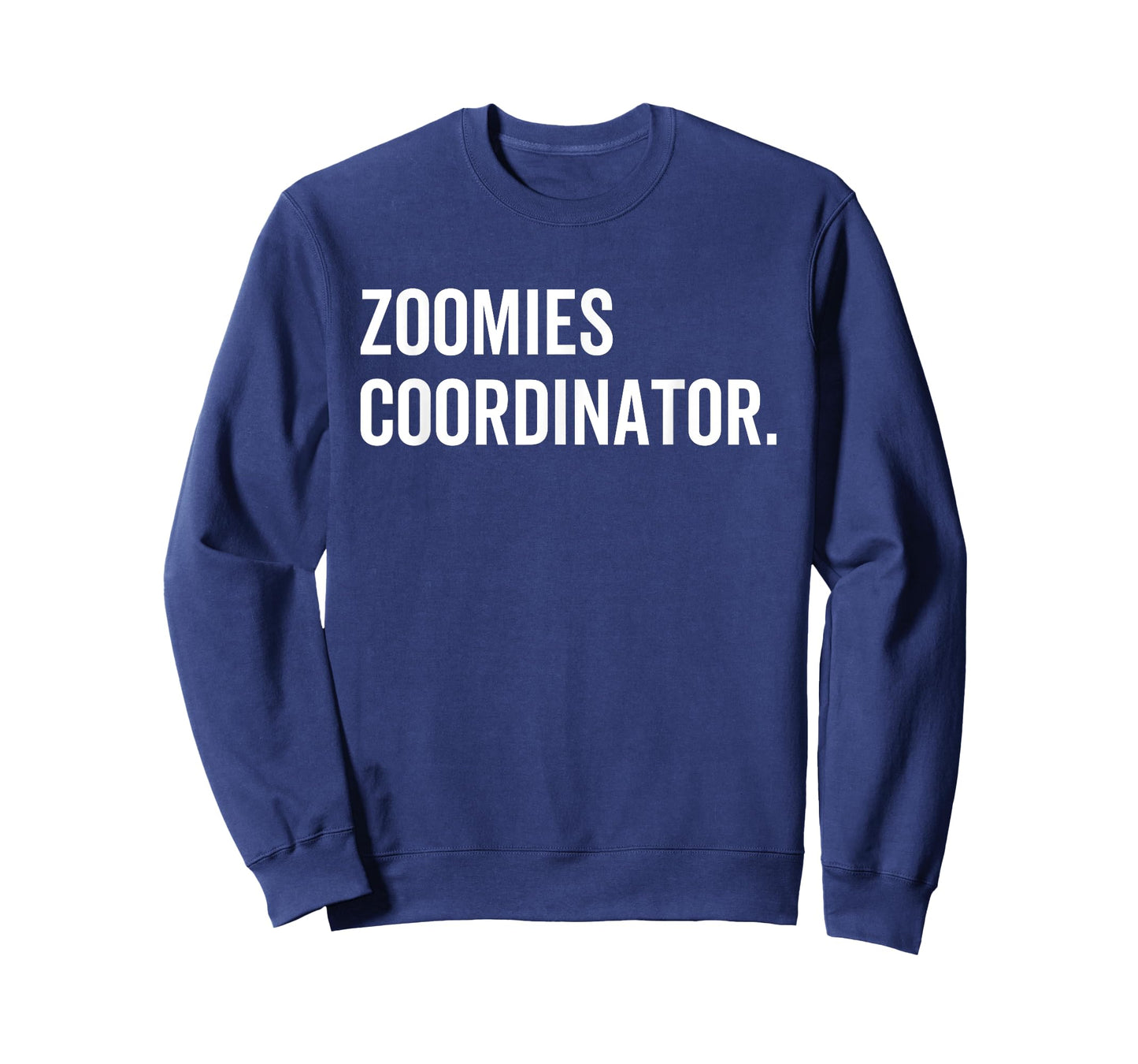 Zoomies Coordinator Humorous Funny Dog Walker Humor Sarcasm Men Women T-Shirt