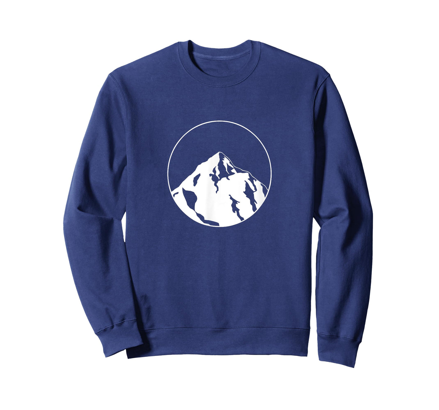 Minimalist Geometric Mountain Motif - Nature Lovers T-Shirt