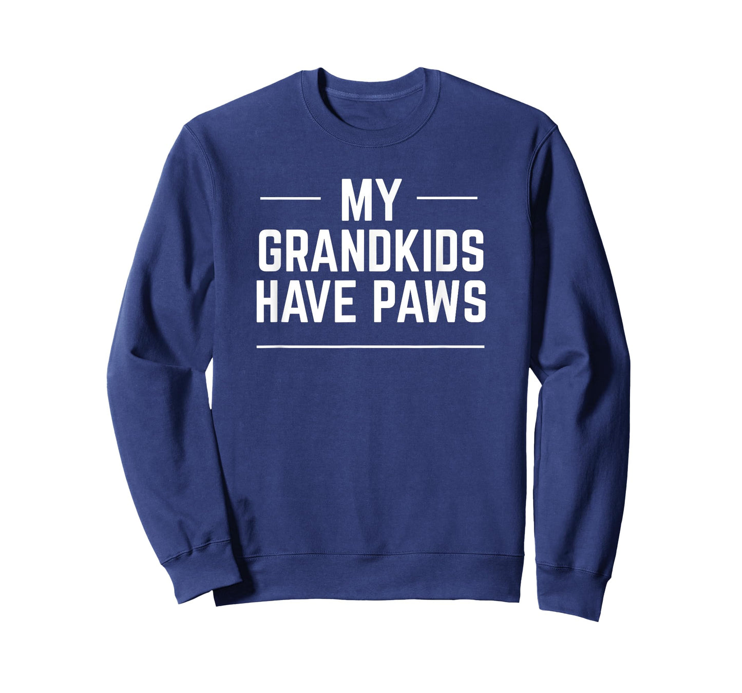 My Grandkids Have Paws Grandma Grandpa Gift T-shirt T-Shirt