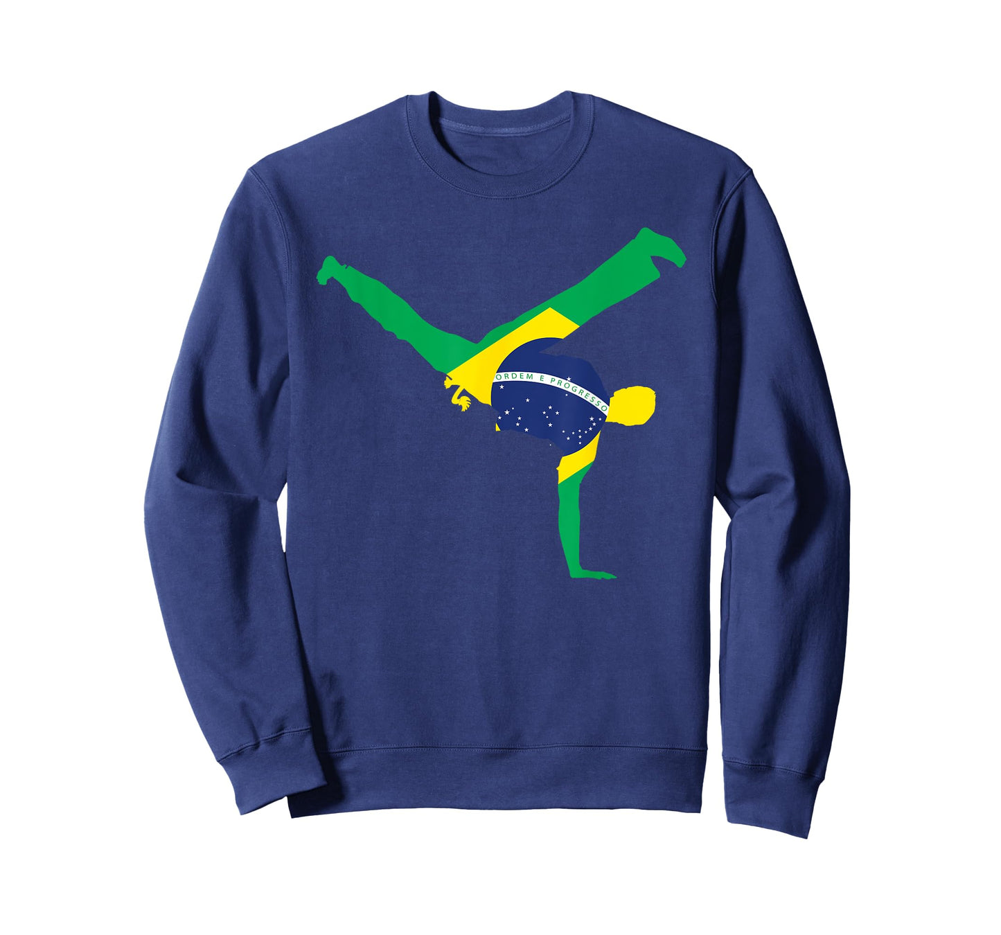 Brazil Flag Capoeira Dancer MMA Afro Brazilian Kick Fighter T-Shirt