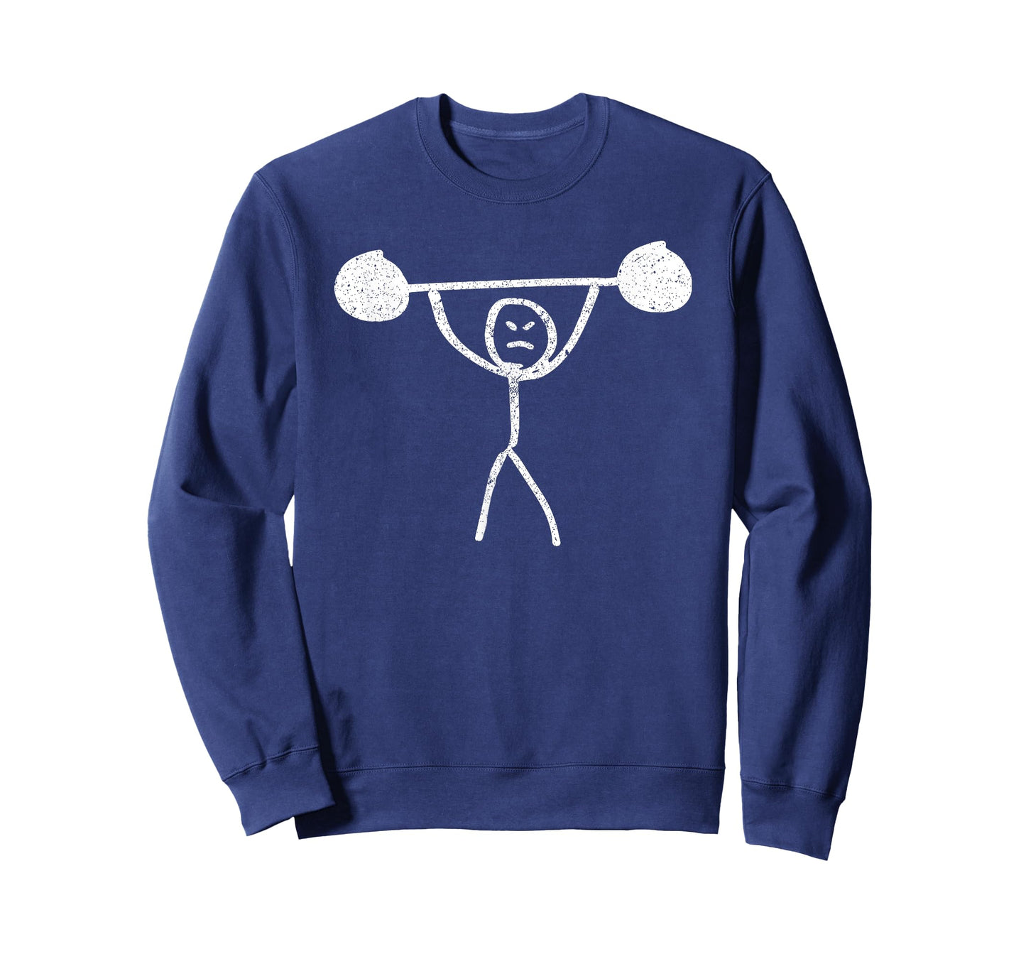 Gym Funny Fitness Stickman Weight Lifting Squat Men Women T-Shirt