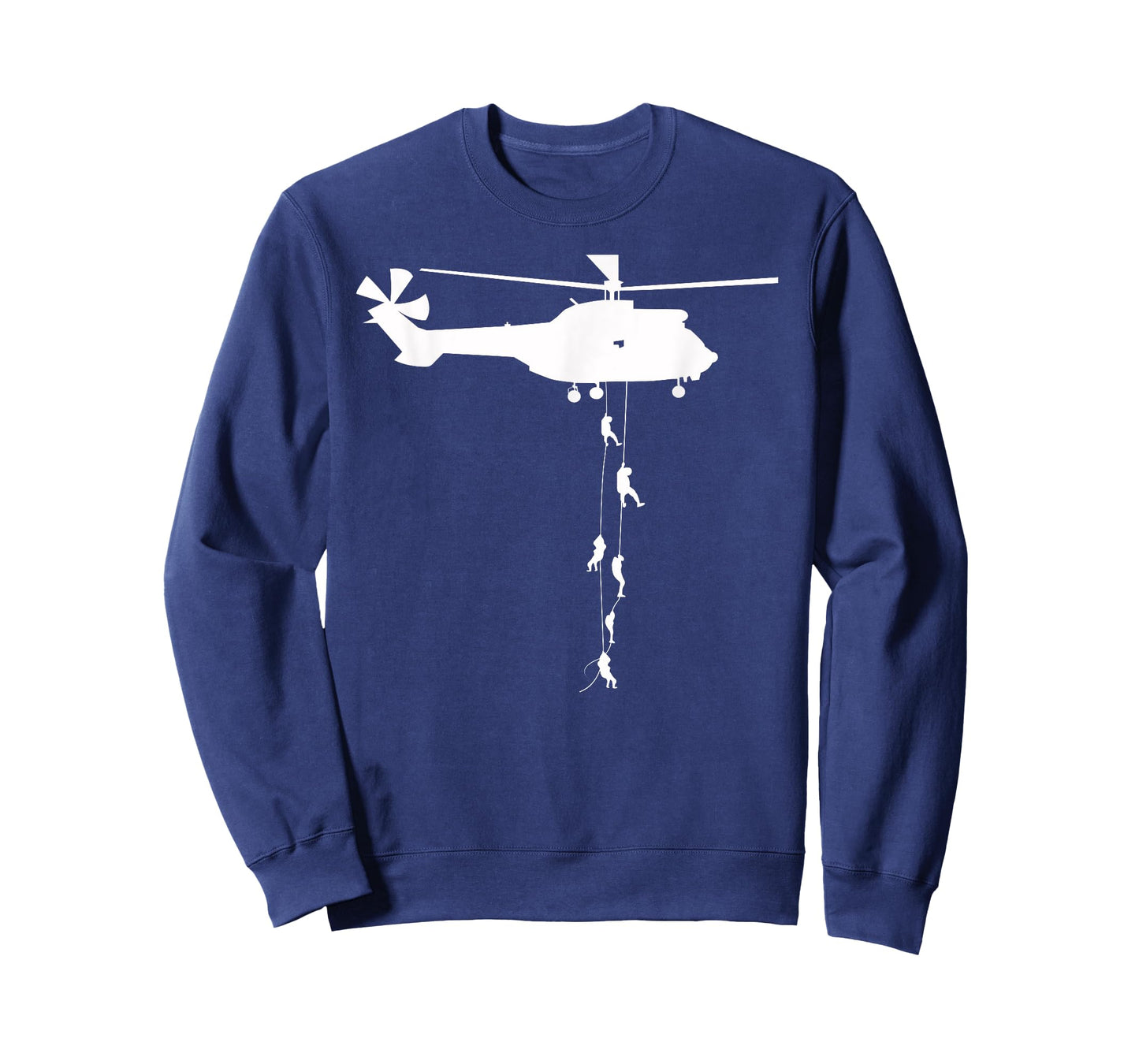 Helicopter dropping Soldiers air assault T-Shirt