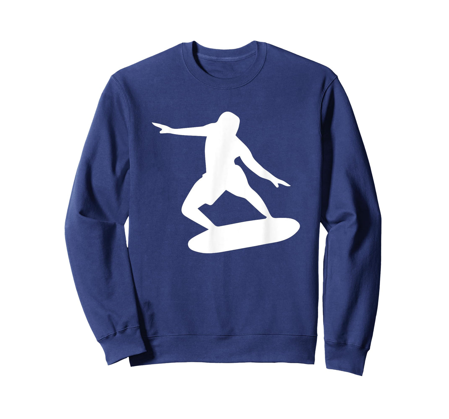 Surfing Silhouette Cool Surfer Wave Art T-Shirt