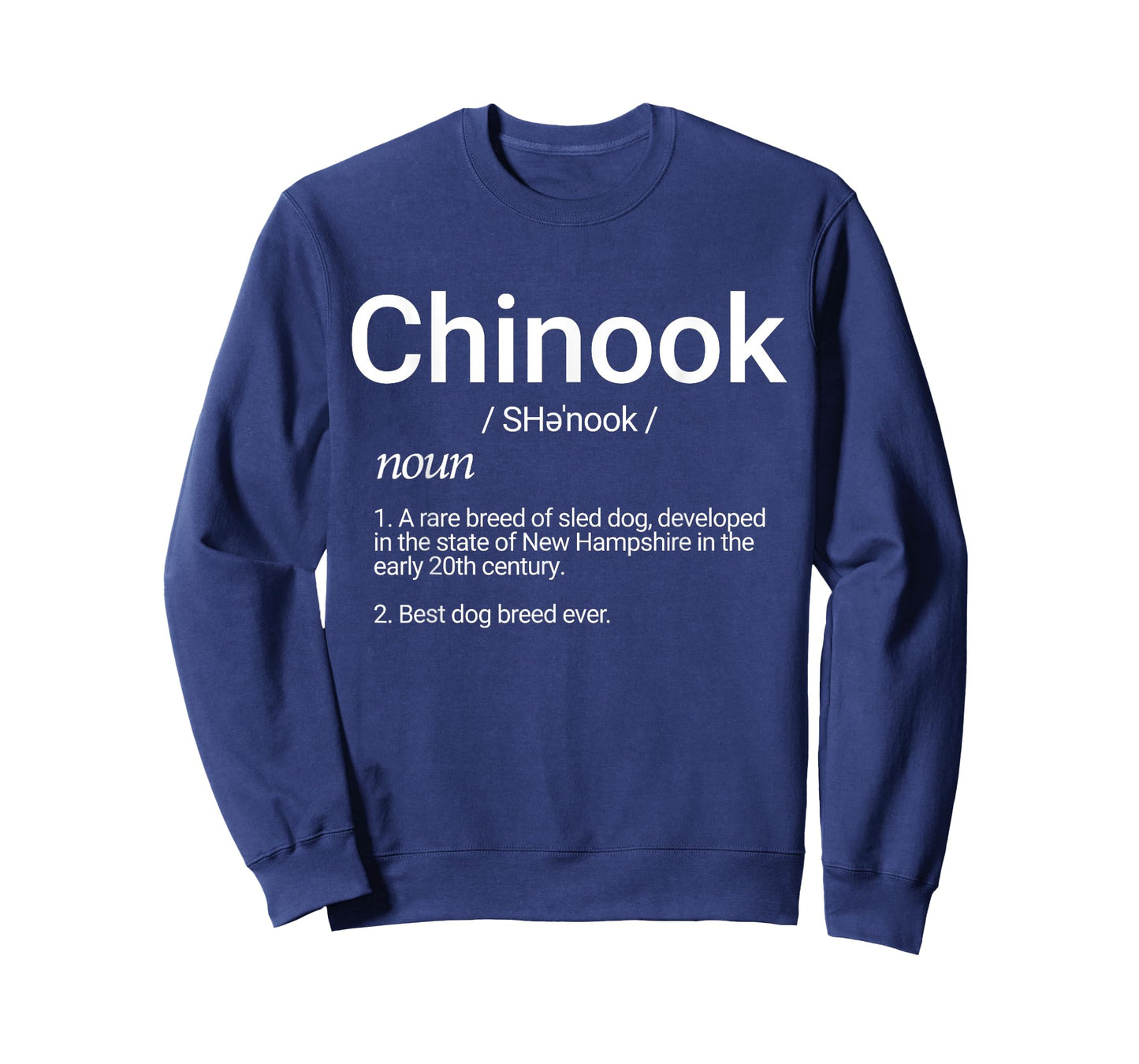 Chinook Dog Breed Definition - Cute Chinook Dog T-Shirt for Men Women Girls Kids