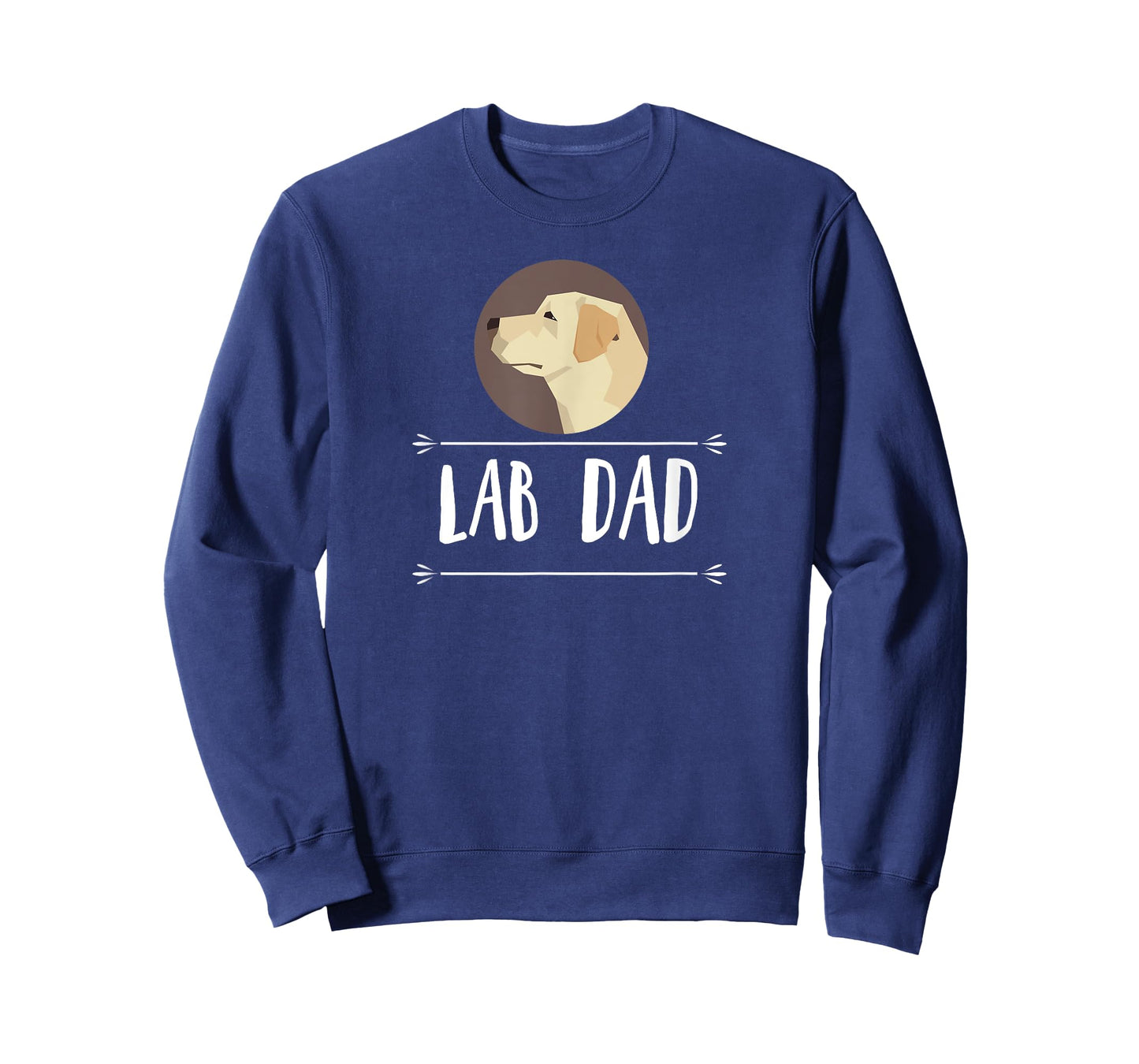 Lab Dad! Yellow Labrador Retriever Dog Gift Men Women Girls Kids T-Shirt