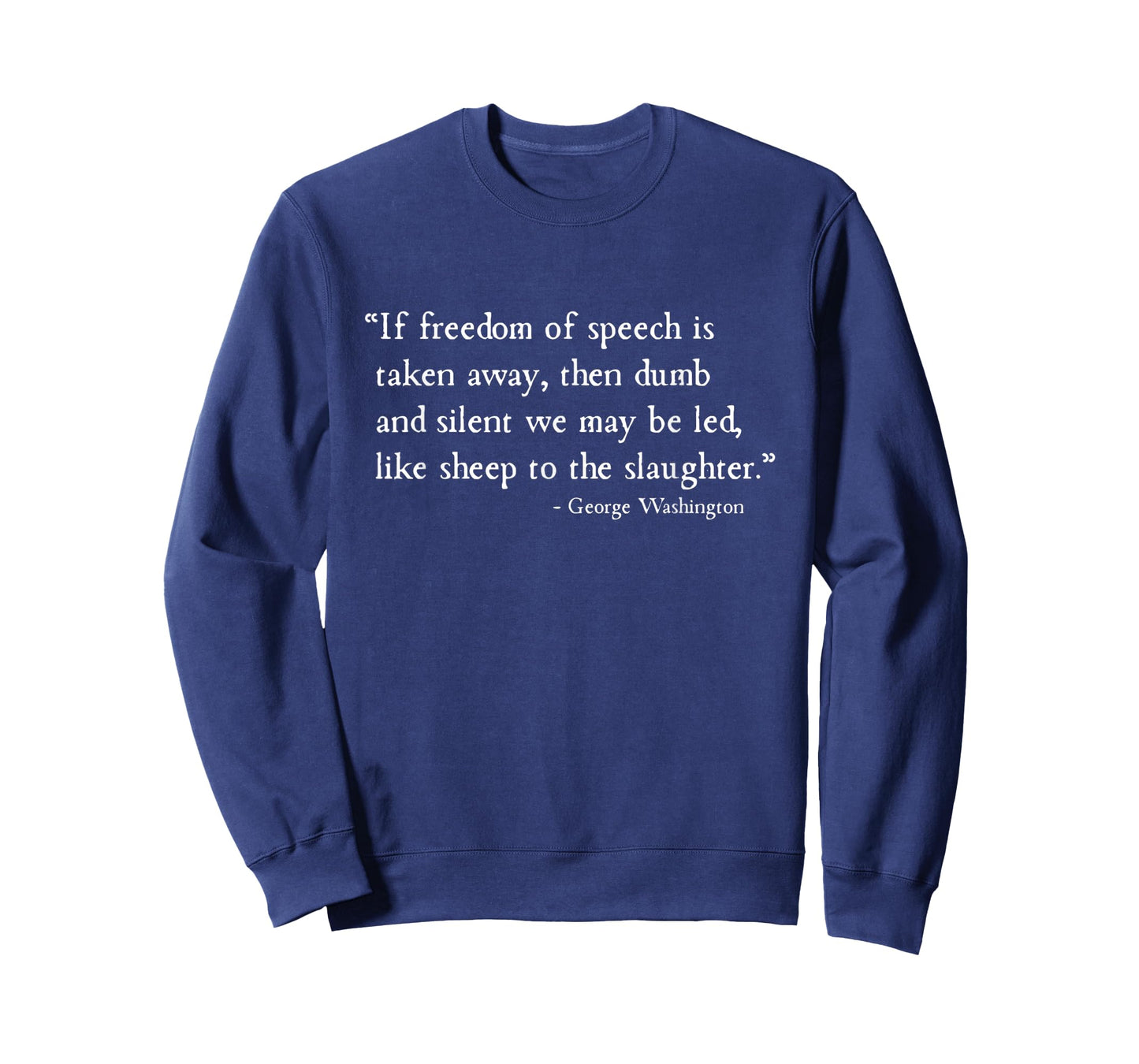 Freedom of Speech Taken Away Sheep to Slaughter Patriotic T-Shirt