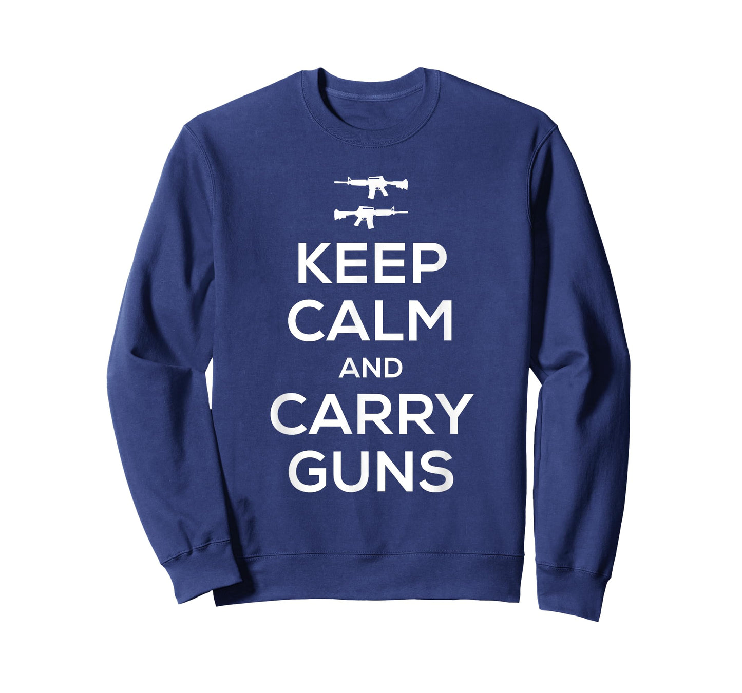 Keep Calm and Carry Guns T Shirt for Gun Owners , T-Shirt