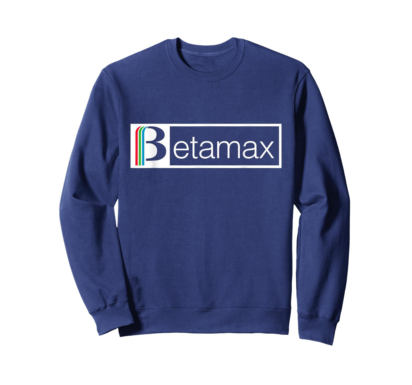 Betamax Red Green And Blue White B Banner Logo T-Shirt