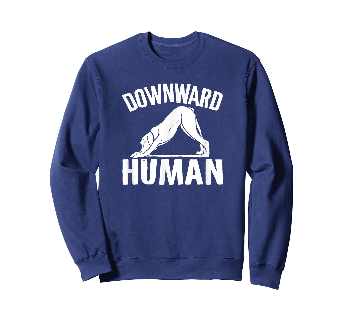 Downward Human, Yoga Pose, Dog Lover, Mediation T-Shirt, Small, Black