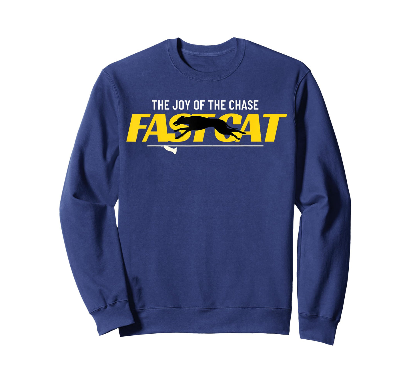 Funny Vintage Fast Cat Dog Sport Men Women Kids T-Shirt