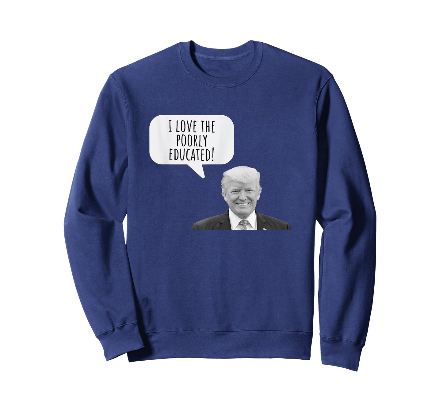 Funny I Love the Poorly Educated 2024 Anti Trump Design T-Shirt