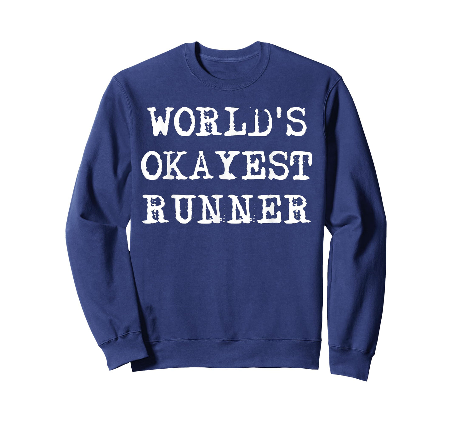 Worlds Okayest Runner tshirt girls boys men women| funny