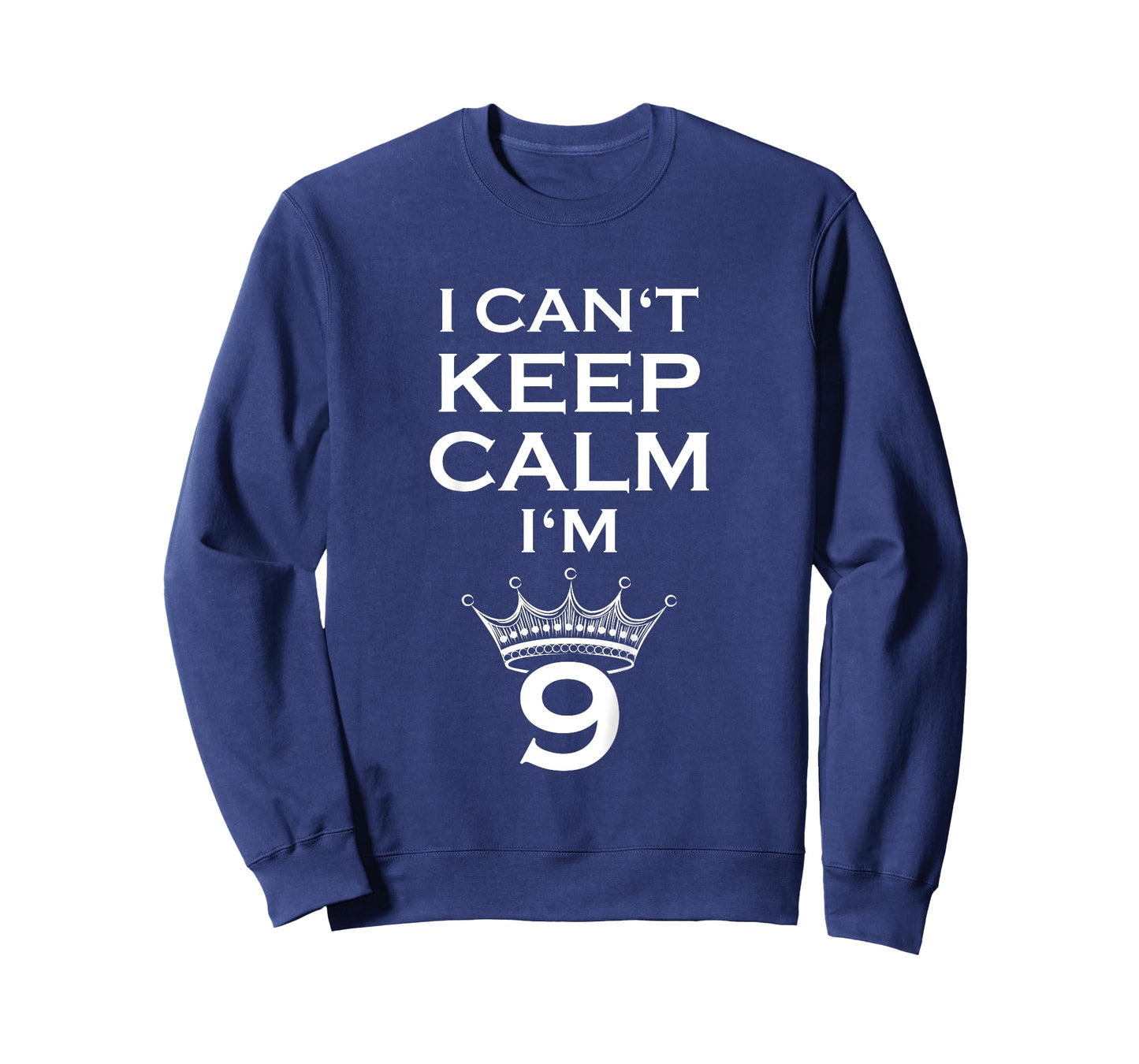Birthday Slogan - I Cant Keep Calm Im 9 Years Old 2 - Funny T-Shirt