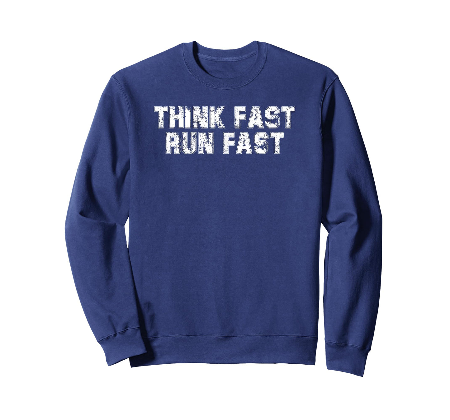 Think Fast Run Fast For Running Athletes Track Team T-Shirt