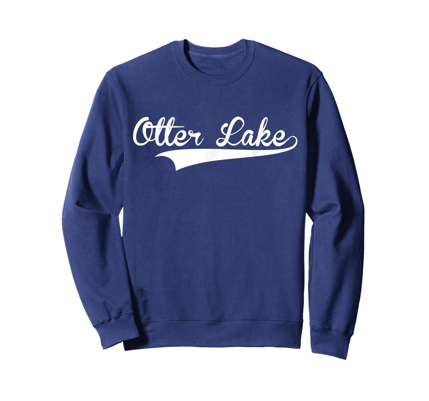 OTTER LAKE Baseball Vintage Retro Font T-Shirt