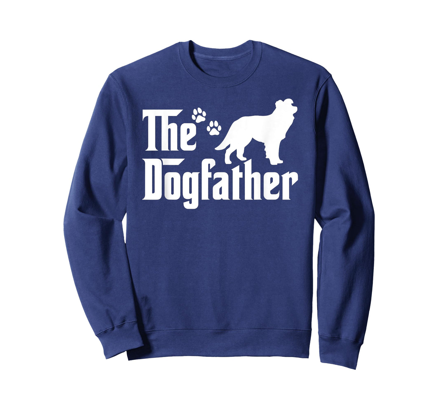 The Dogfather Tee Fathers day Gift Dog Lover Border Collie T-Shirt